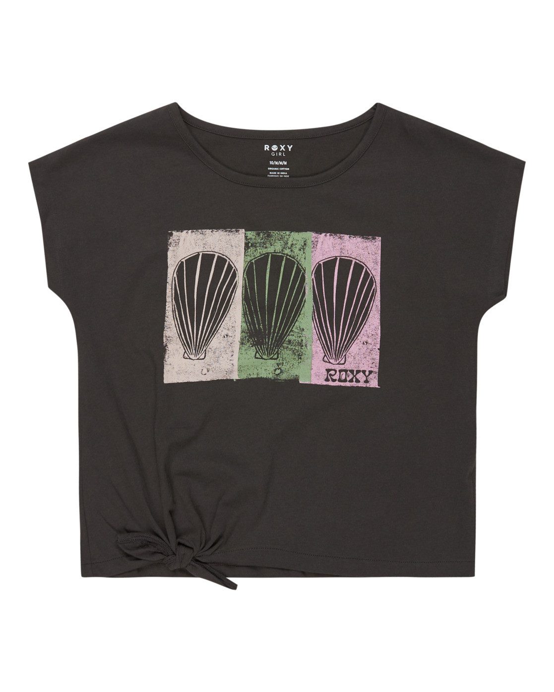 Roxy Shirttop Pura Playa meisjes tops maat 6(115-120cm) zwart