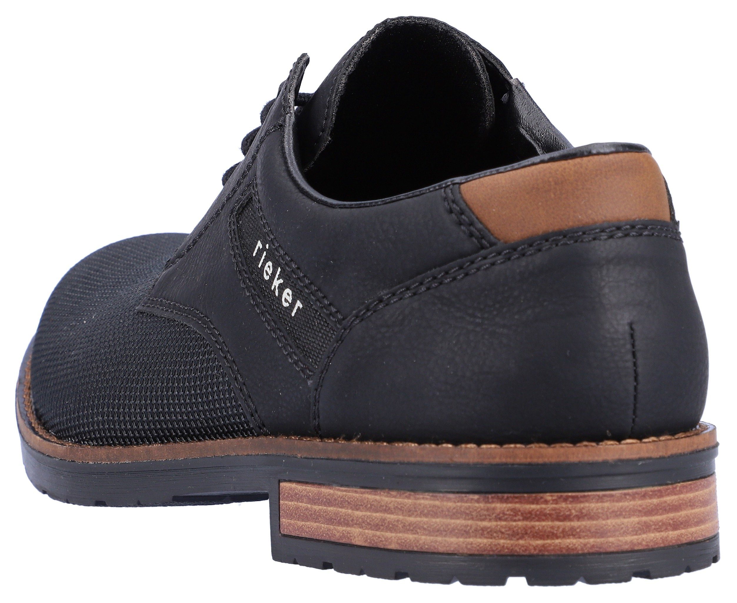 Rieker Veterschoenen in business-look, vrijetijdsschoen, lage schoen, veterschoen