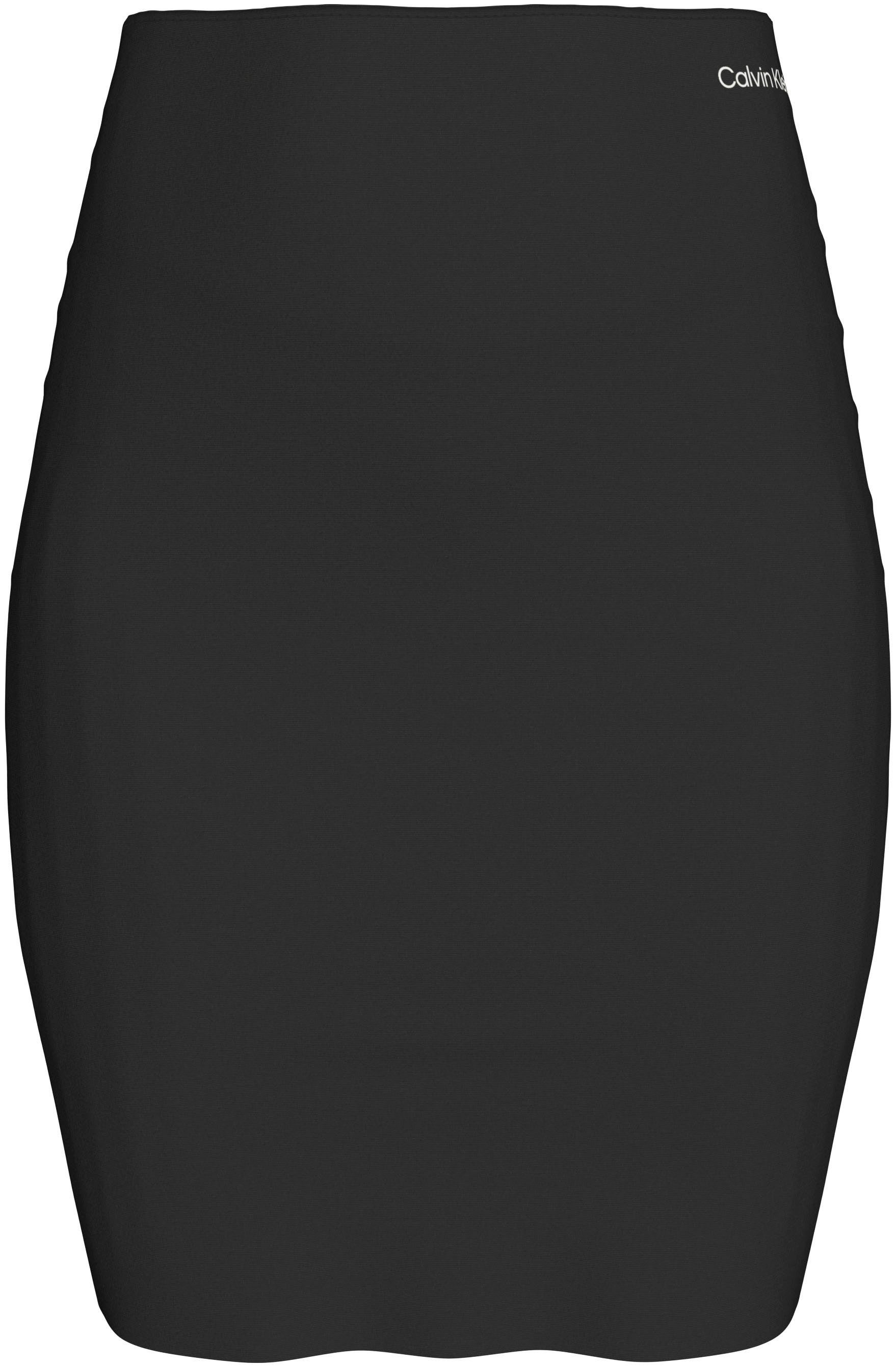 Calvin Klein Kokerrok Milano Logo Elastic Skirt