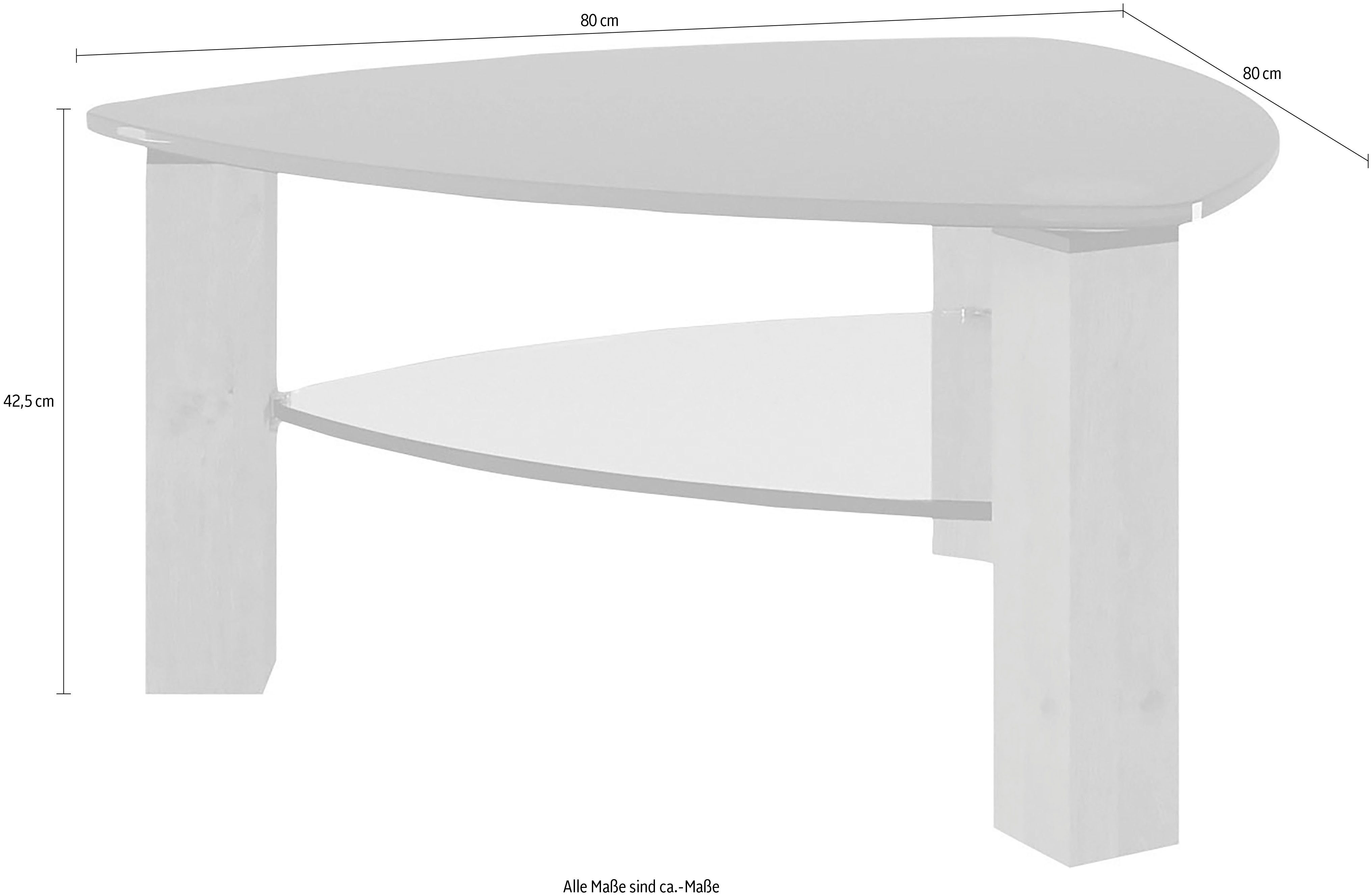 Eve Collection Salontafel oprolbaar, legplank