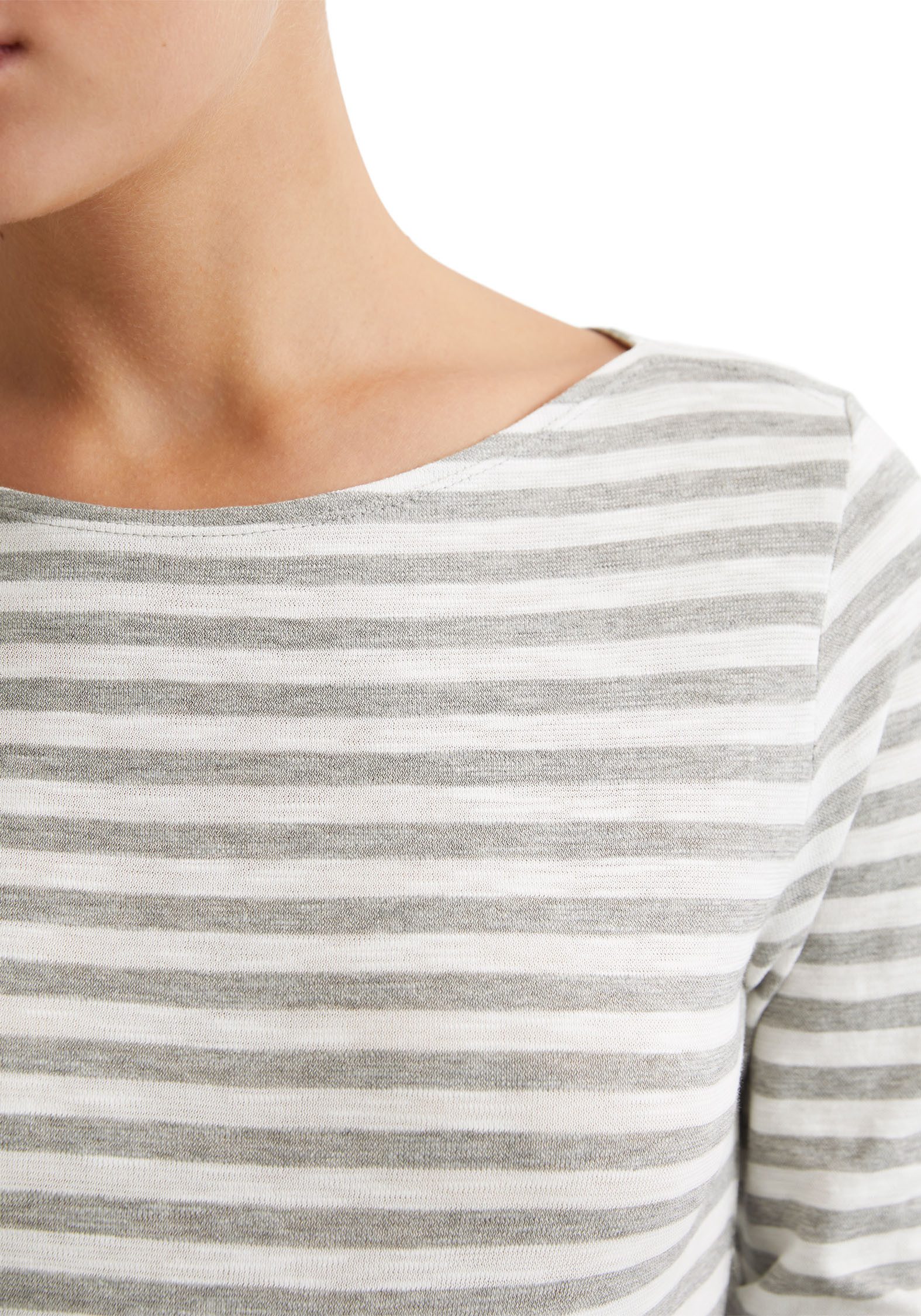 Marc O'Polo Shirt met lange mouwen mooi streepdessin