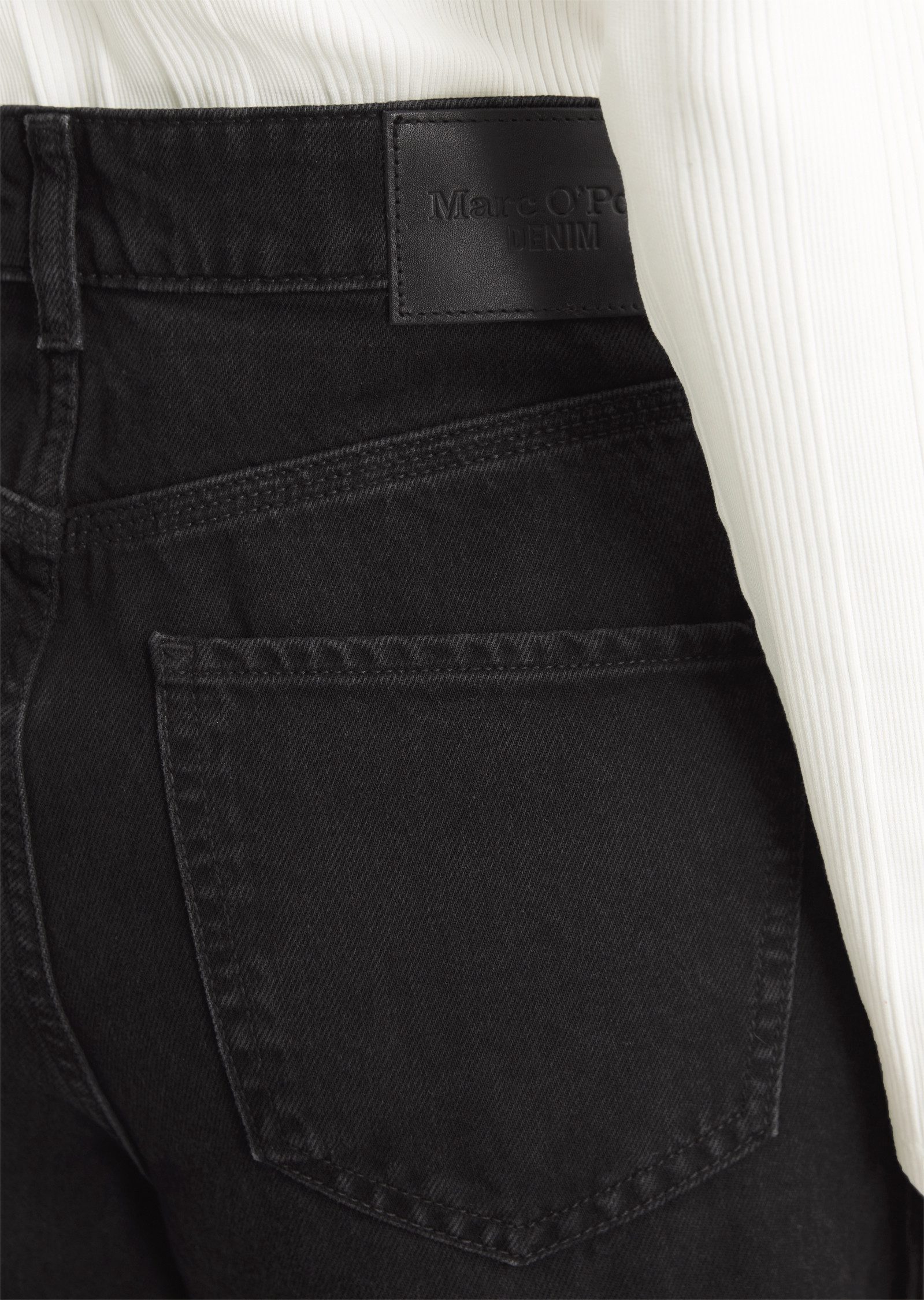 Marc O'Polo DENIM 5-pocket jeans Tomma van puur katoen-denim