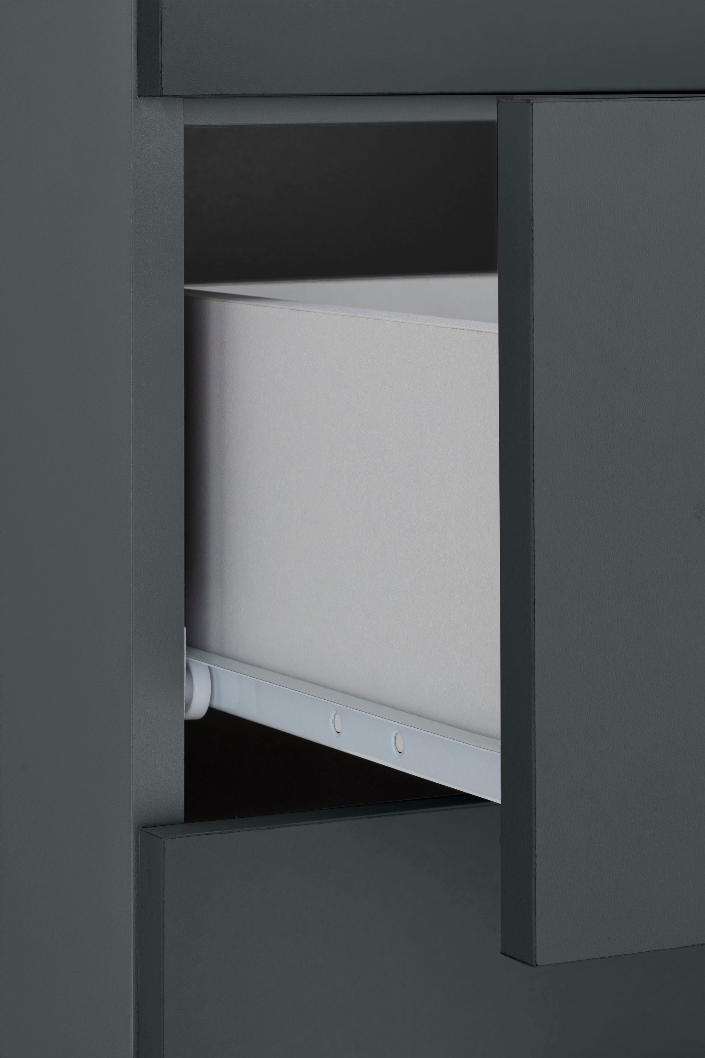 INOSIGN Hoge kast Skara 3 verstelbare planken achter de deuren, breedte 38 cm, hoogte 18 cm