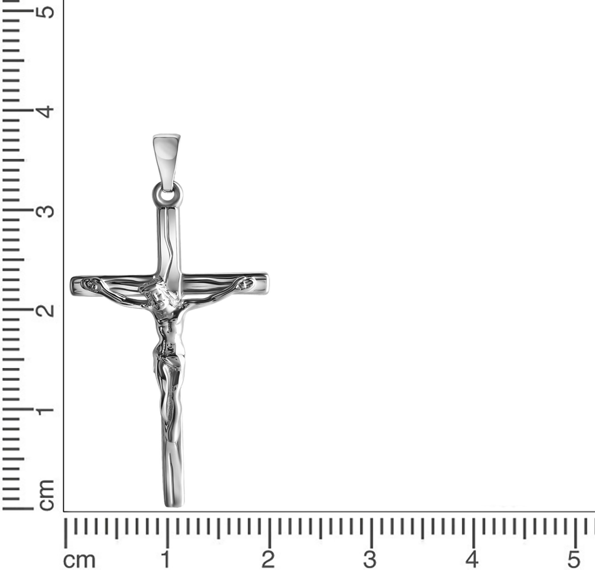 Firetti Kettinghanger Sieraad cadeau zilverkleur 925 halssieraad hanger kruis