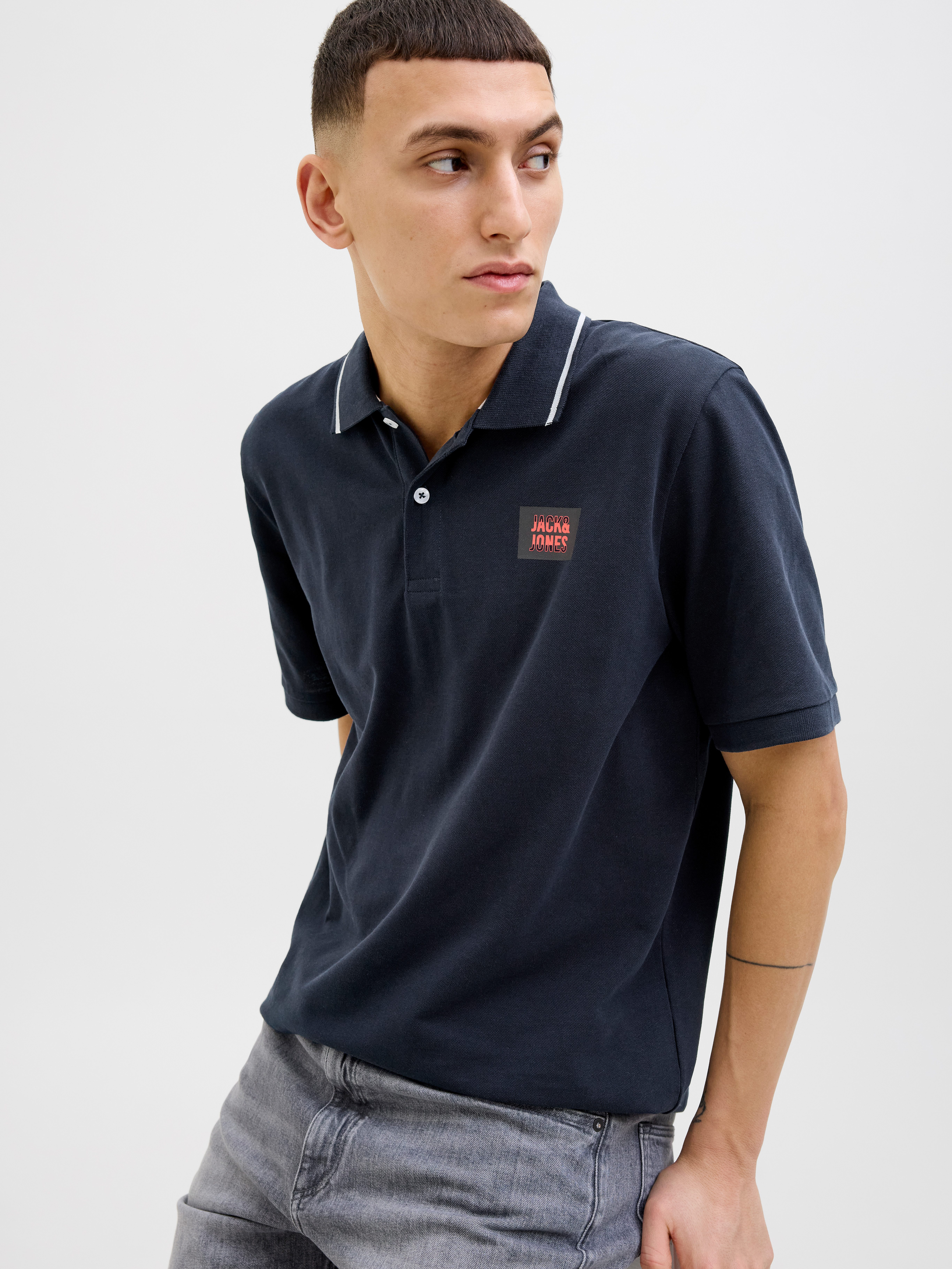 Jack & Jones Poloshirt JJHUDSON POLO SS