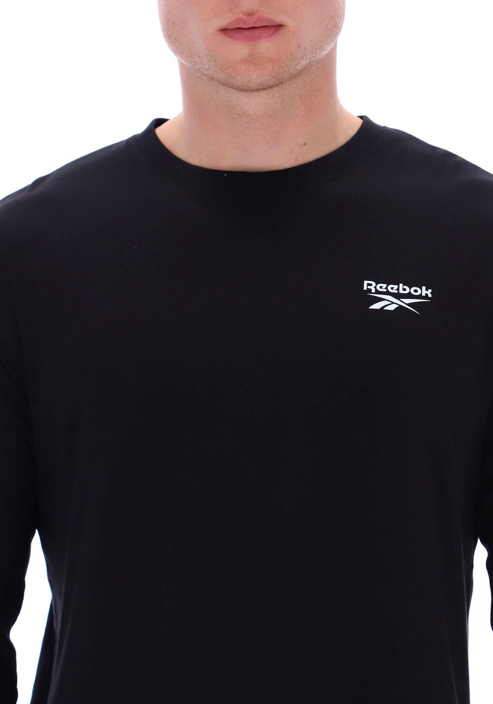 Reebok T-shirt ENZO SMALL LOGO CREW NECK LS TEE (1-delig)