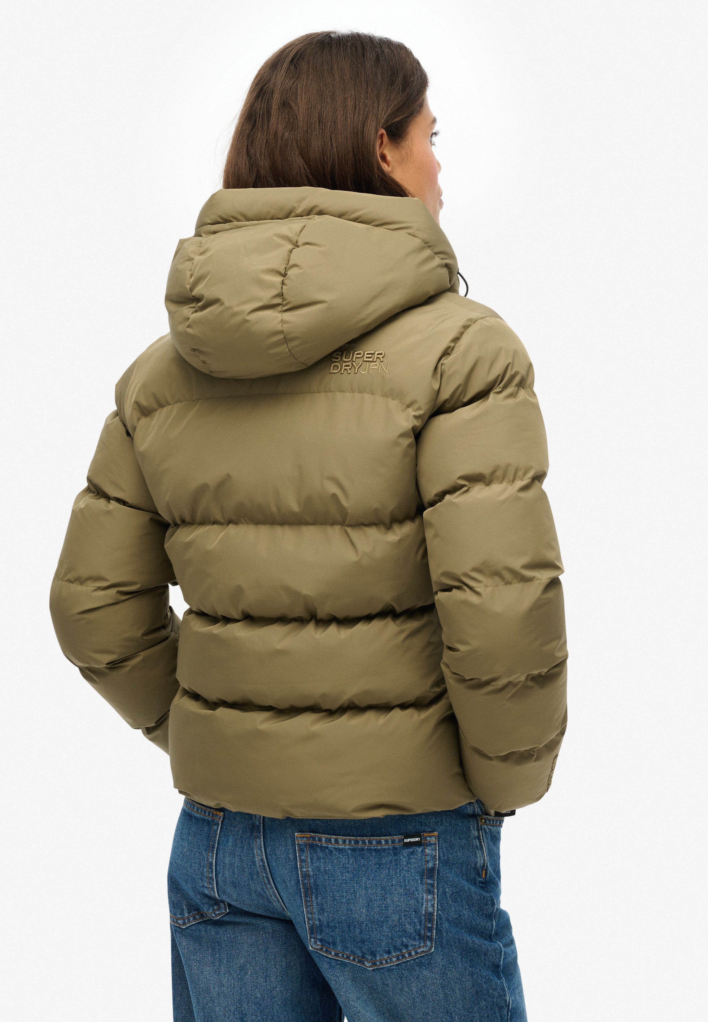 Superdry Gewatteerde jas HOODED SPORTS PUFFER JACKET