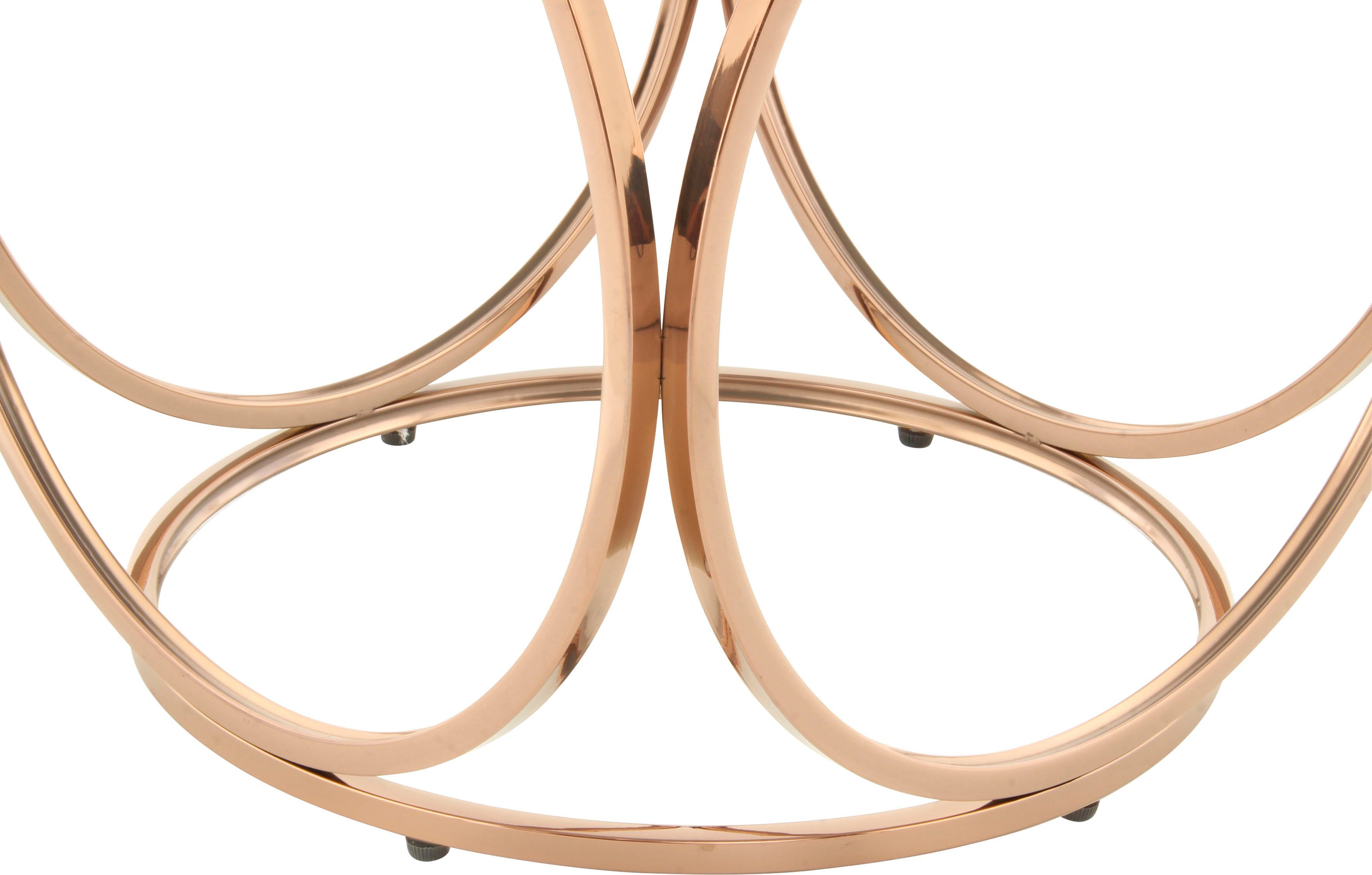 Kayoom Bijzettafel Whitney 225, bijzettafel met open ontwerp, frame van metaal Glamoureus design, hoogwaardige afwerking, onderhoudsvriendelijk (1 stuk)