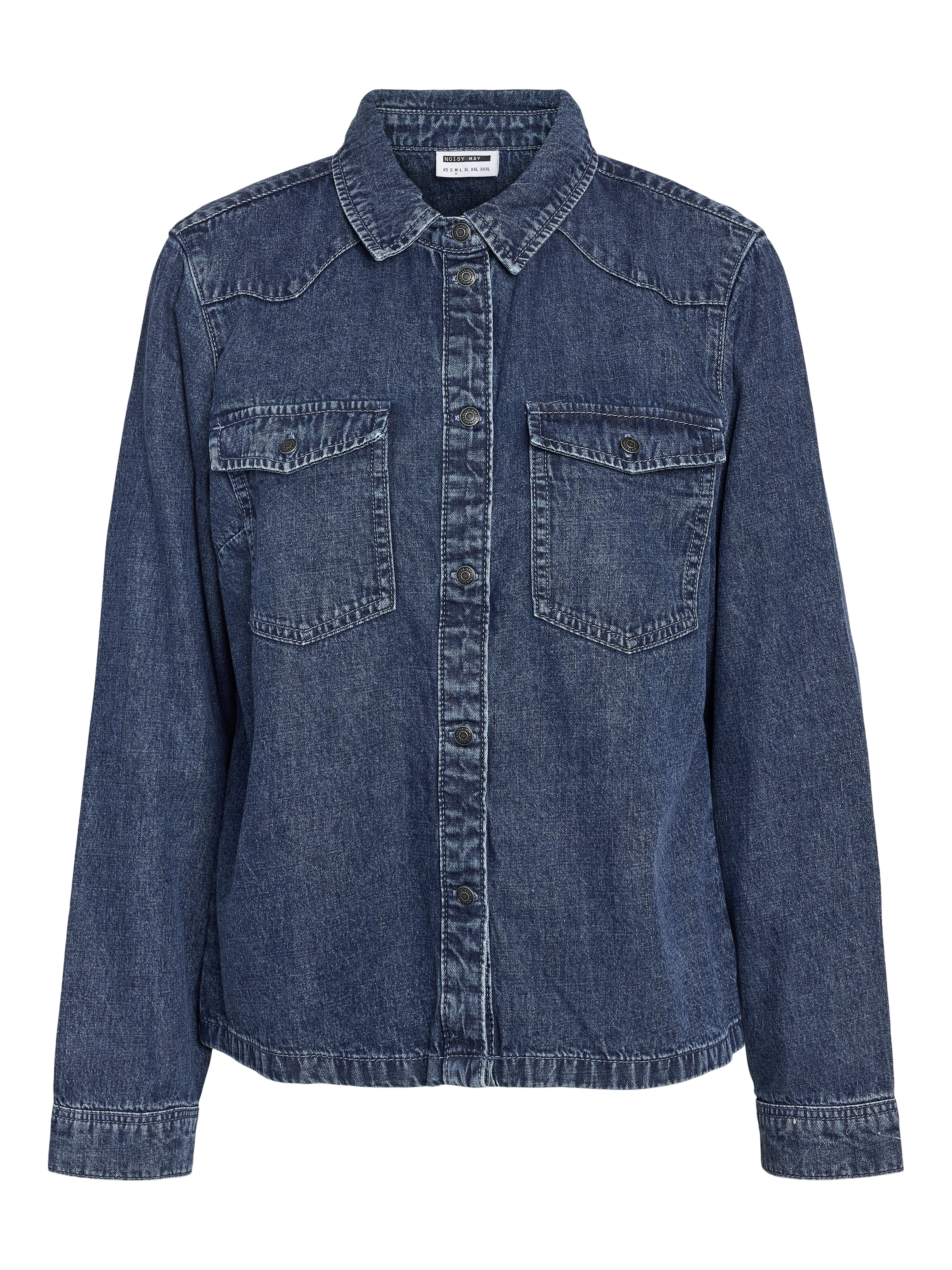 Noisy may Jeans blouse NMNEW SIGNE L/S DENIM SHIRT VI002MB NOOS