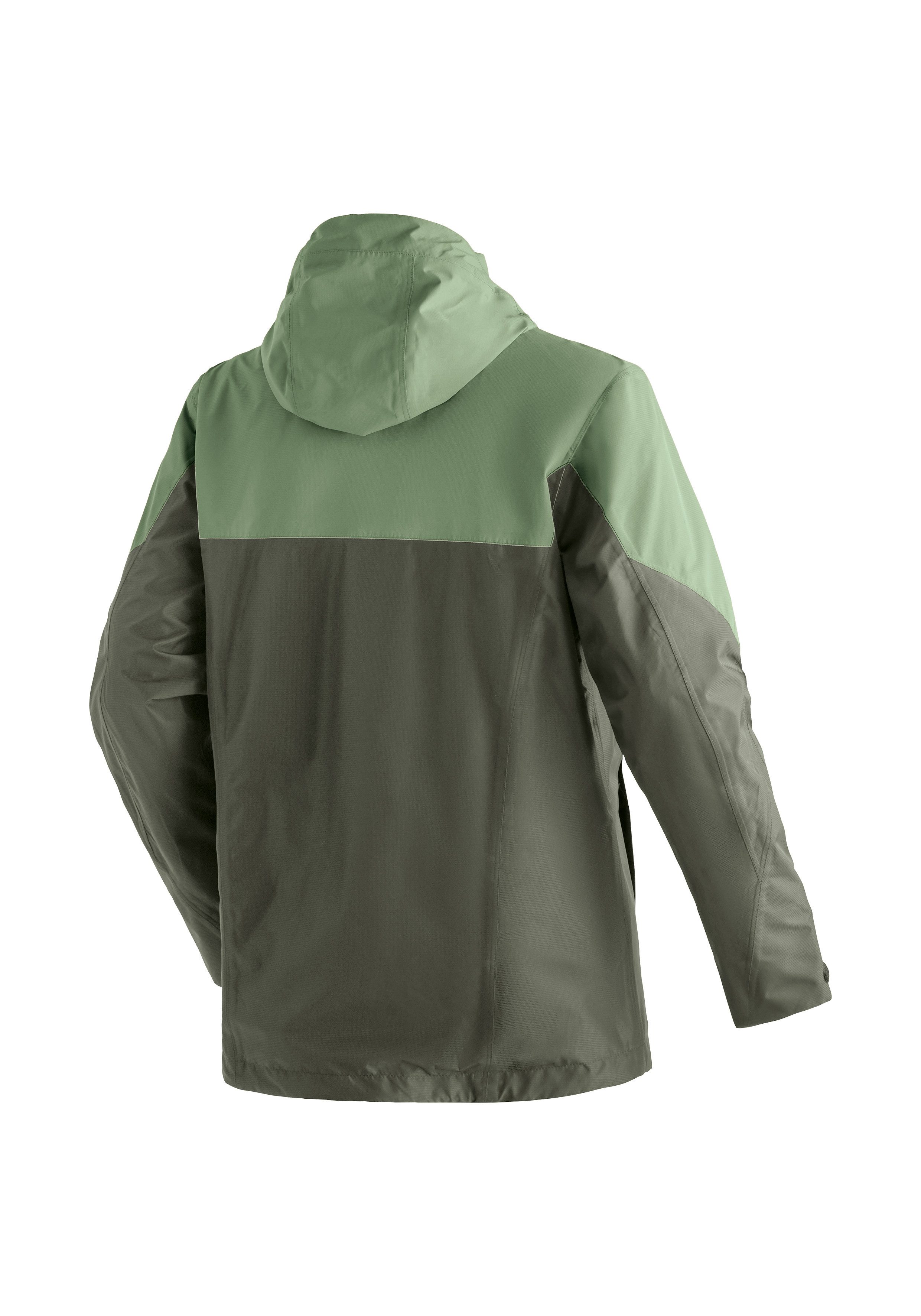 Maier Sports Outdoorjack Schlufterkopf M Heren jacke waterdicht, functionele jas met 3 buitenzakken + binnenzak