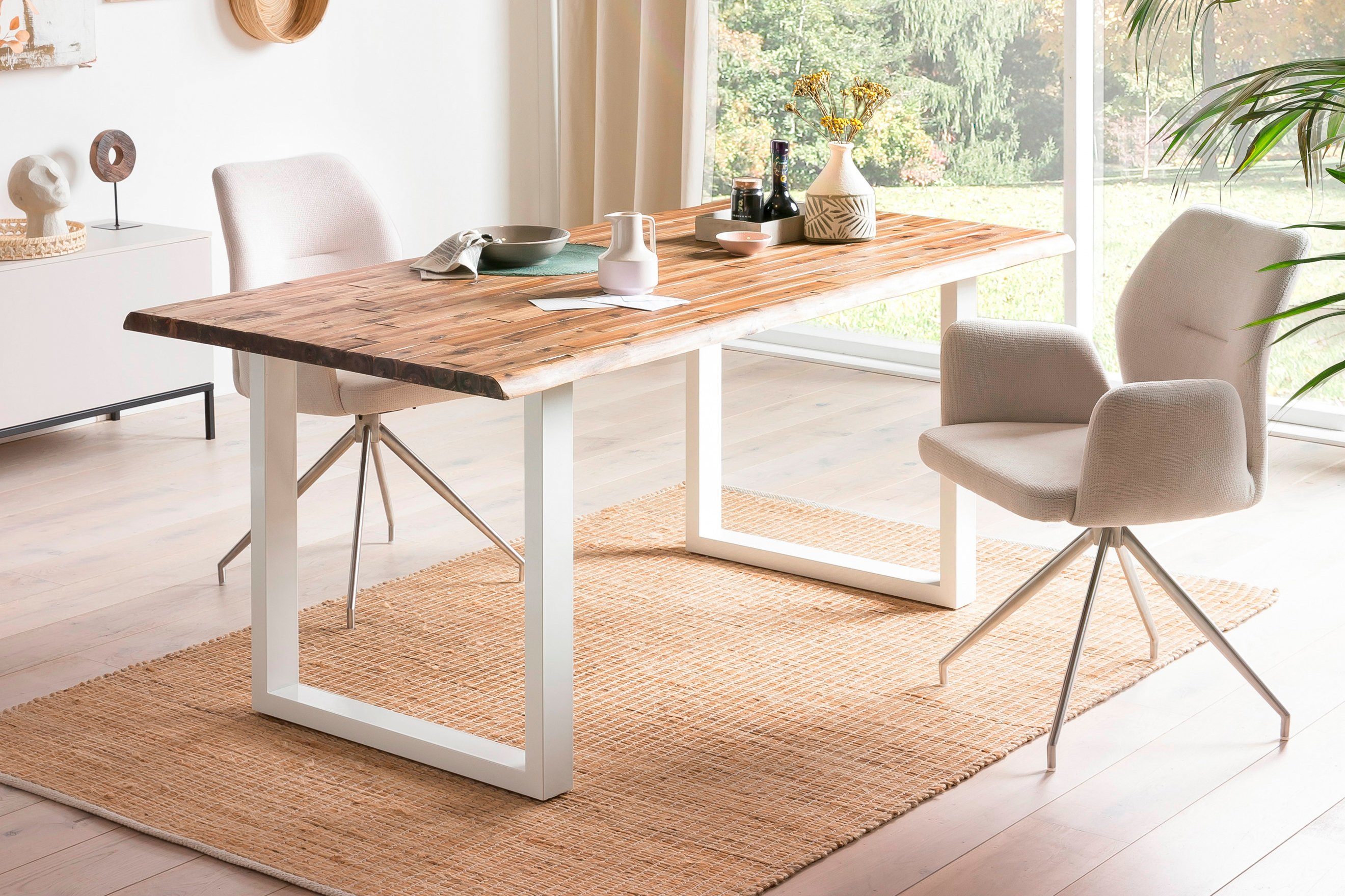 SalesFever Tafel met hout