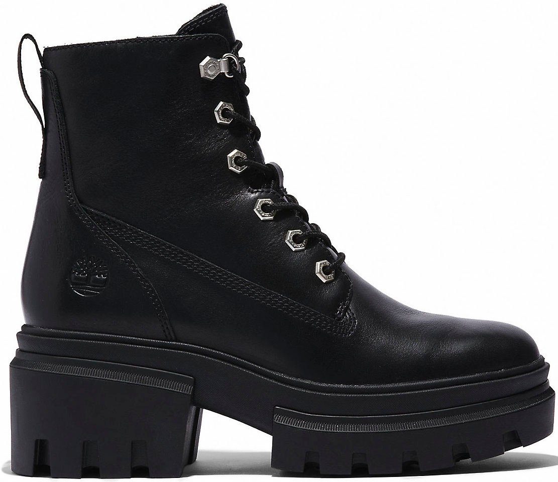 Timberland Veterlaarsjes EVERLEIGH MID LACE UP BOOT Winterschoenen, winterlaarzen, veterschoenen, winterlaarzen