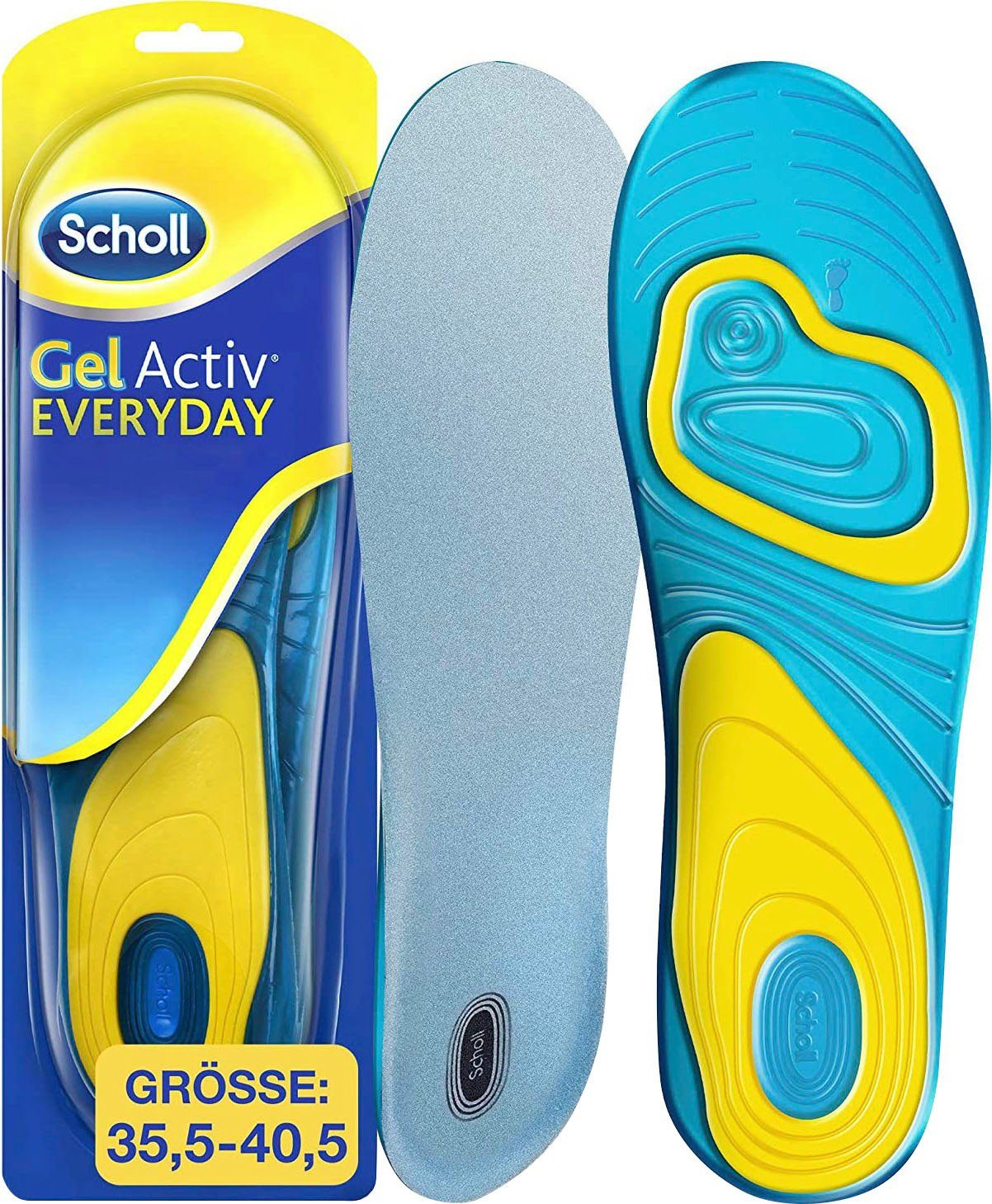 Scholl Inlegzolen GelActiv Everyday Vrouwen Voor vrijetijdsschoenen - Verbeterd comfort door...