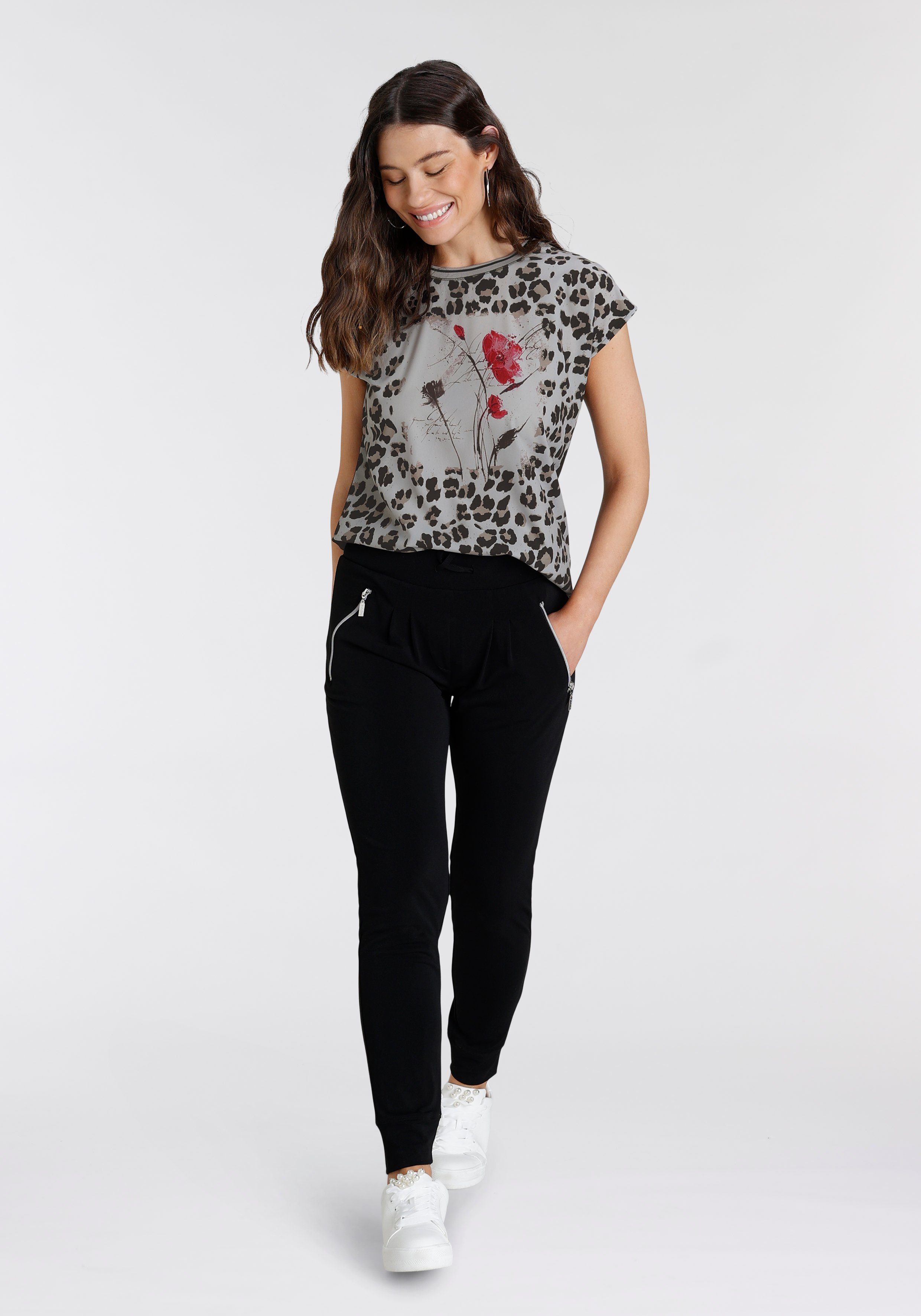 Laura Scott Joggingbroek met ritszakken