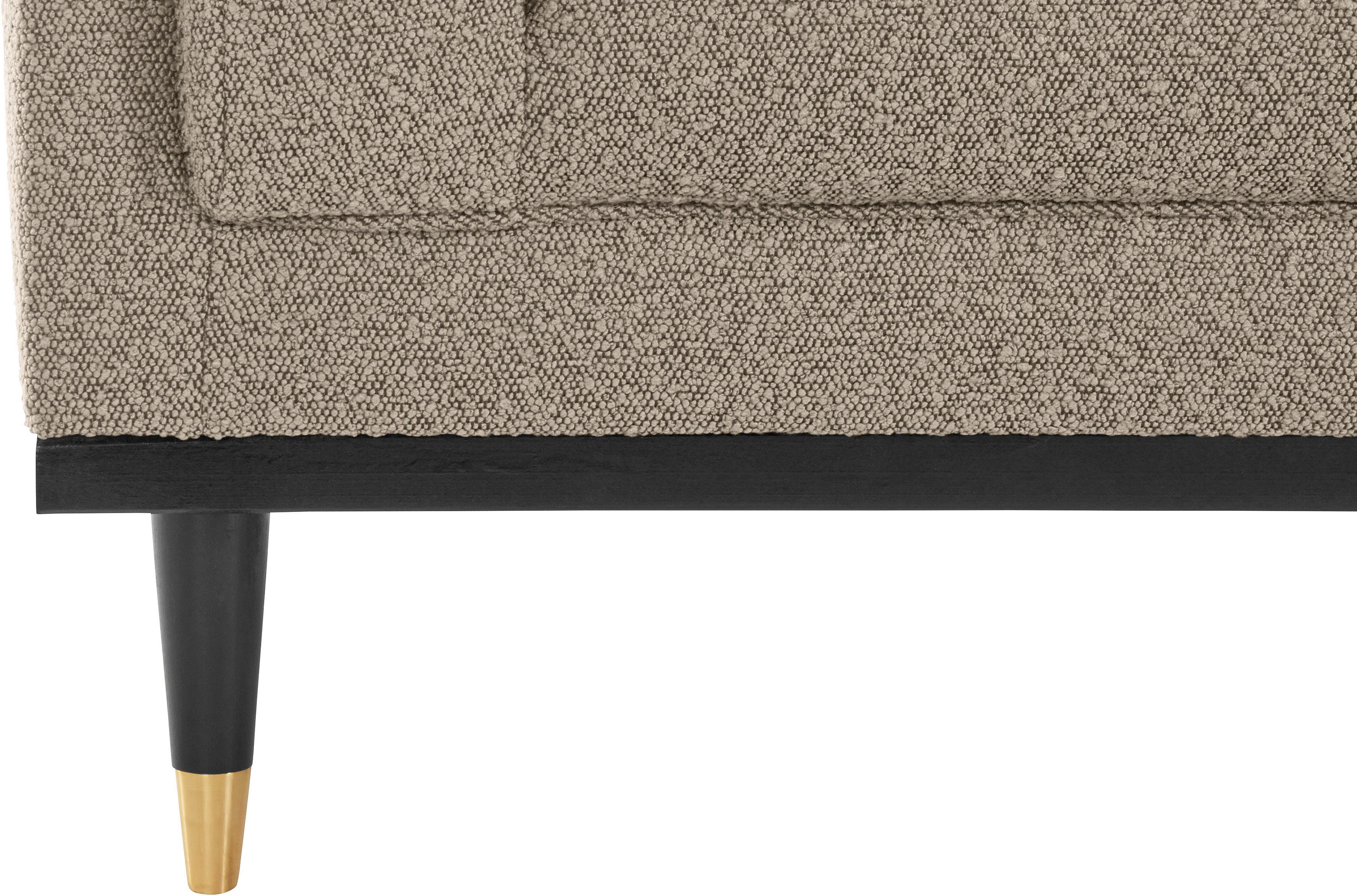 Guido Maria Kretschmer Home&Living 2-zitsbank Chamby New bouclé-structuurbekleding met stiksels bij de leuning