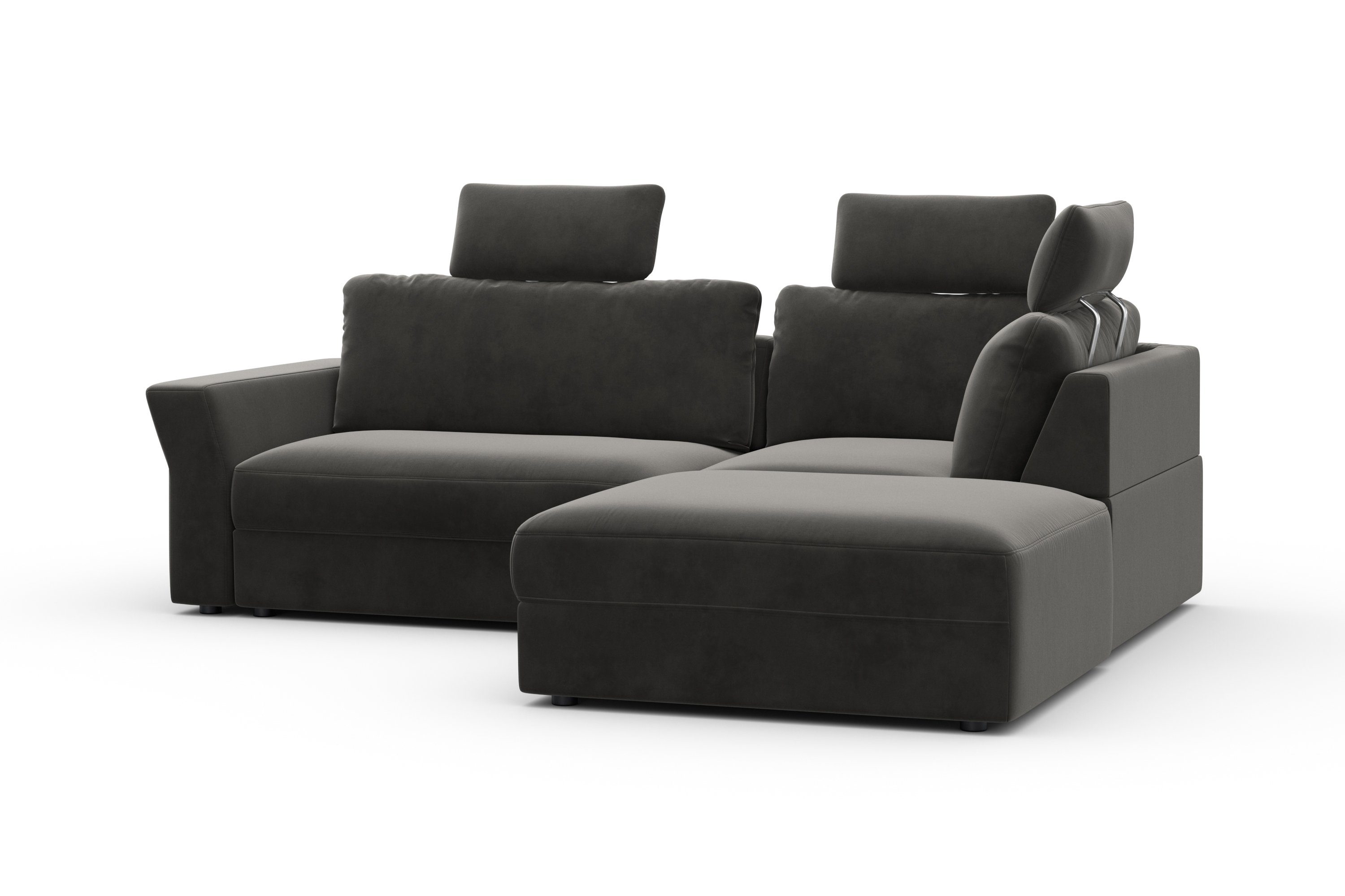 sit&more Hoekbank Cadabra L-vorm Breedte 243 cm, inclusief zitdiepteverstelling