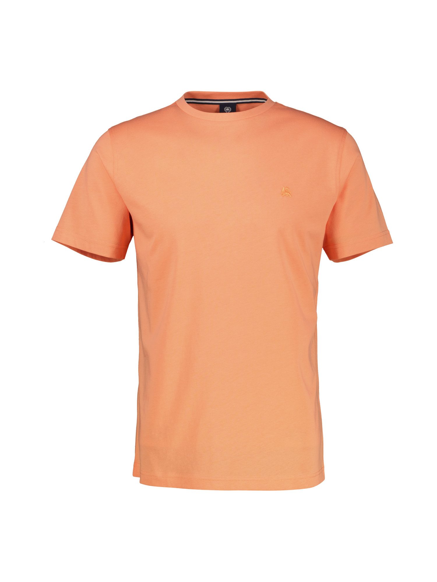 Lerros T-shirt LERROS basic T-shirt met logostiksel, effen