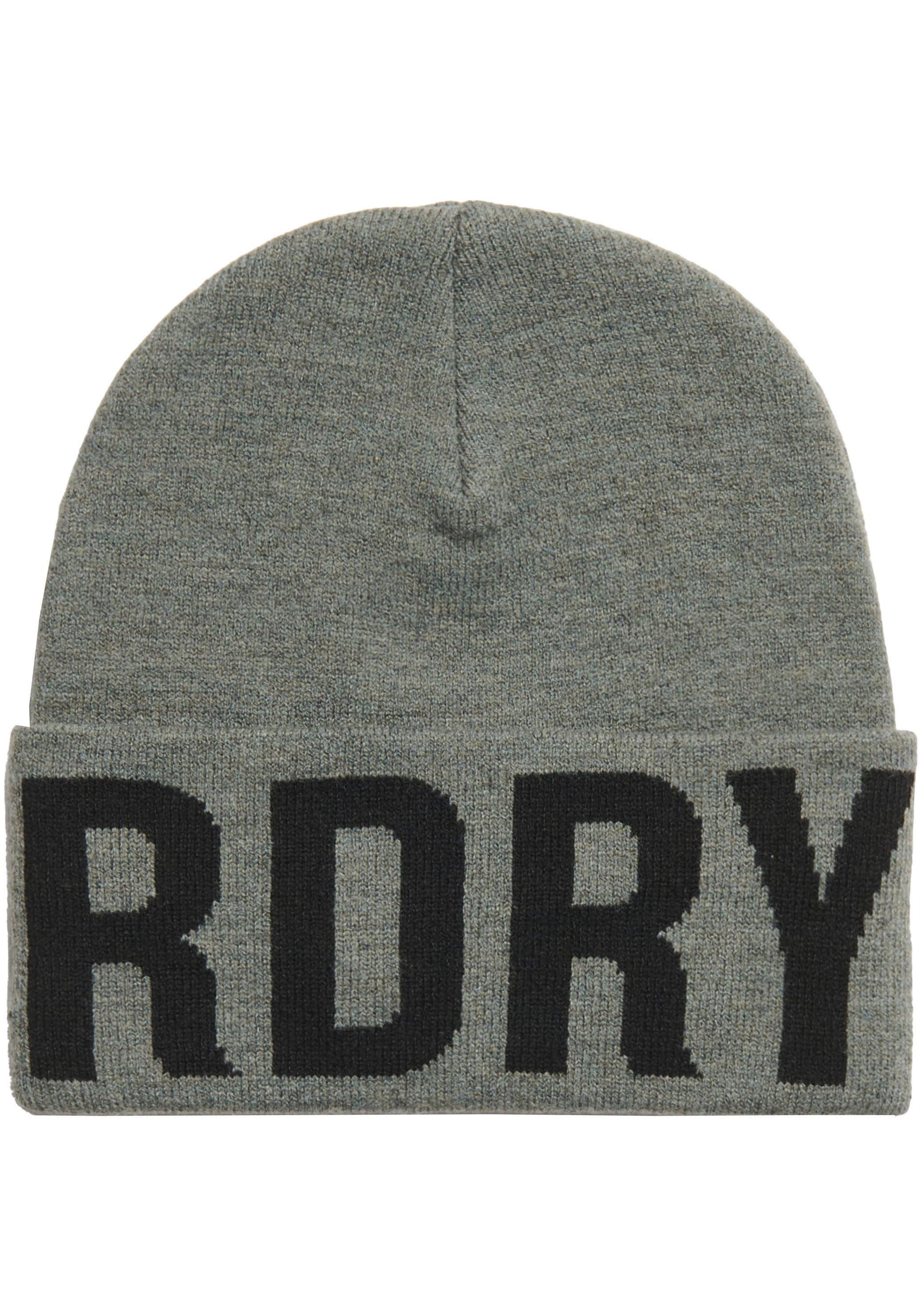 Superdry Beanie BRANDED KNITTED BEANIE HAT