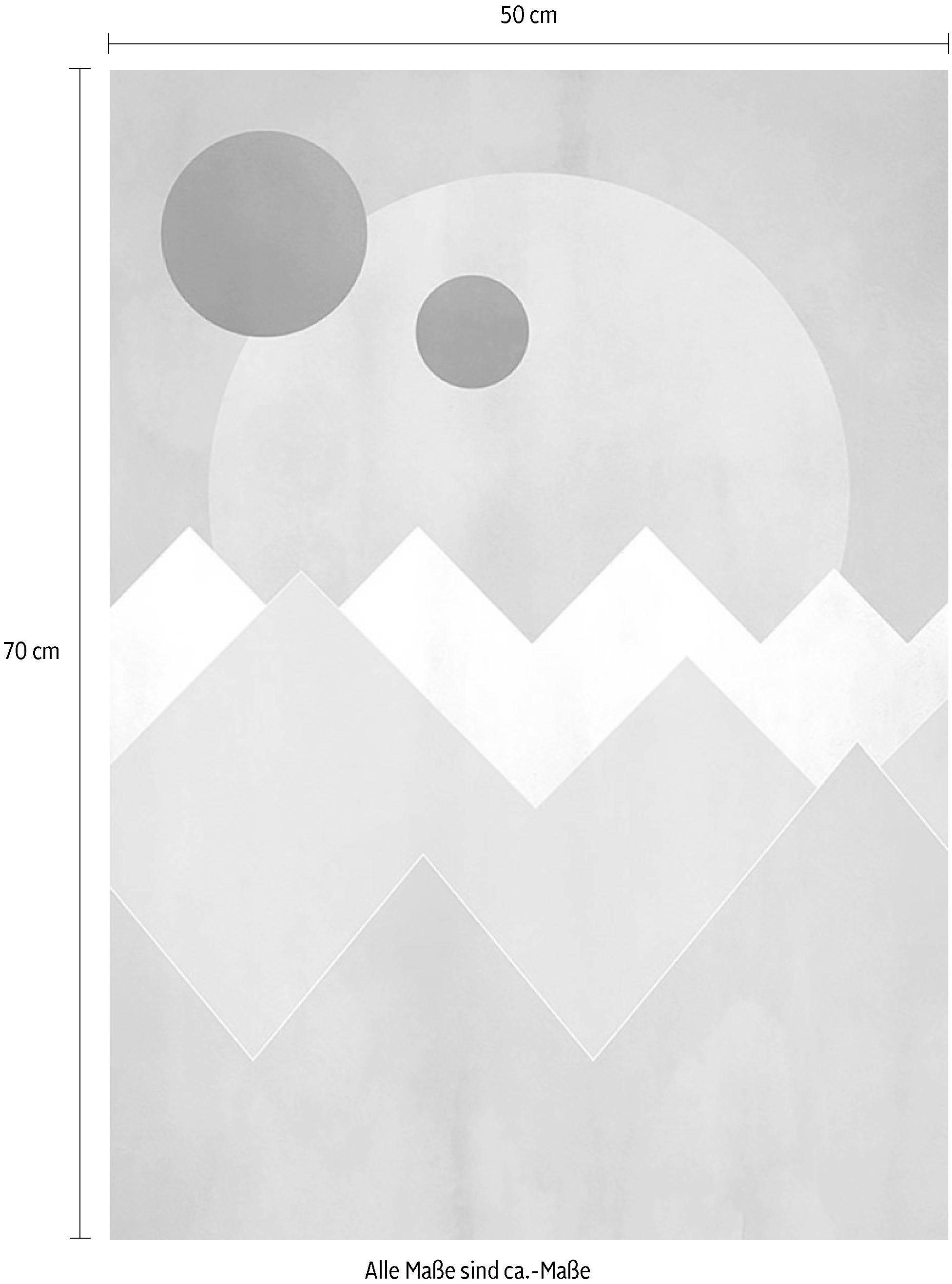 Komar Wanddecoratie Sunrise Gentle Wanddecoratie - zonder lijst (1 stuk)