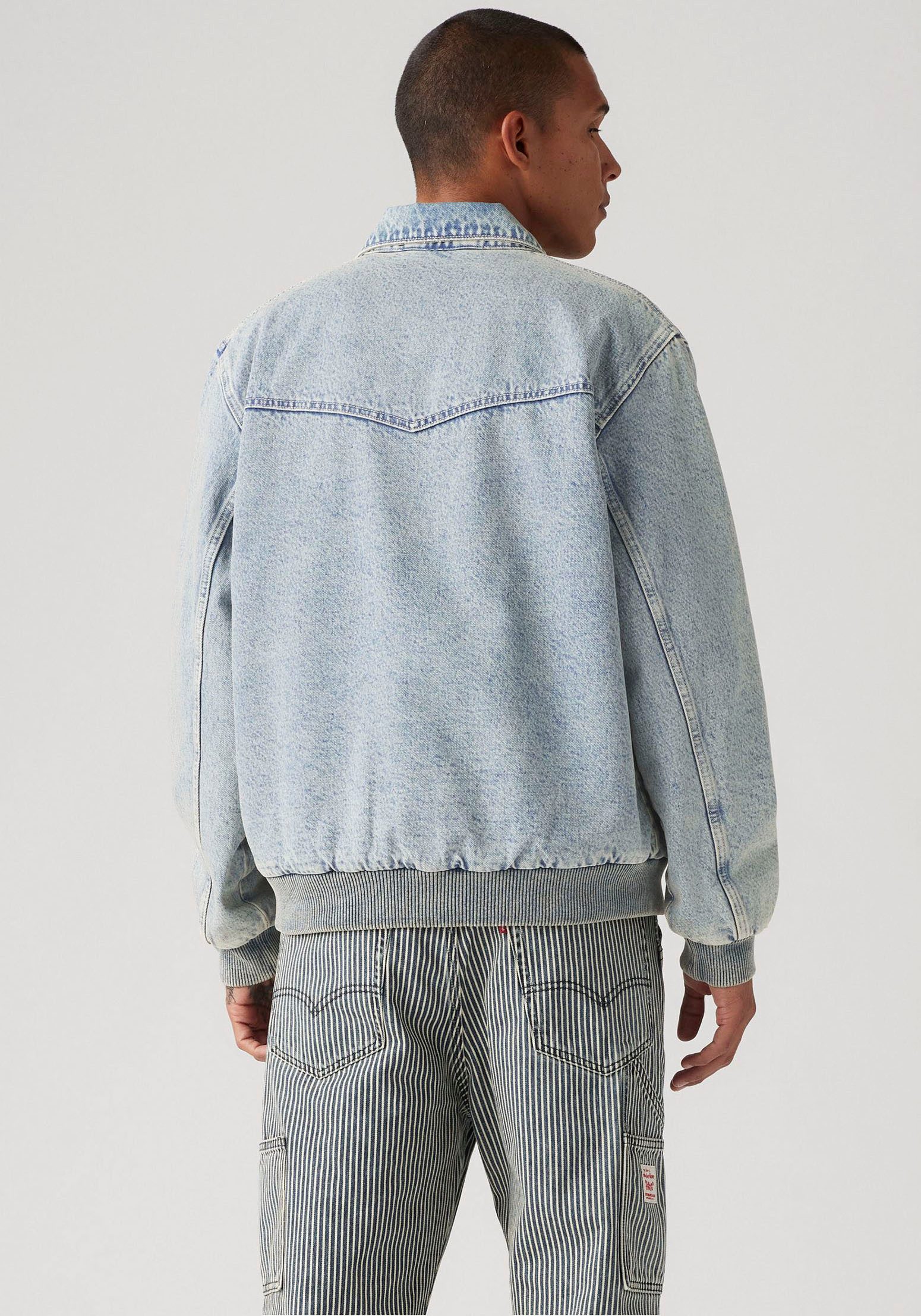 Levi's® Jeansjack met ribboorden