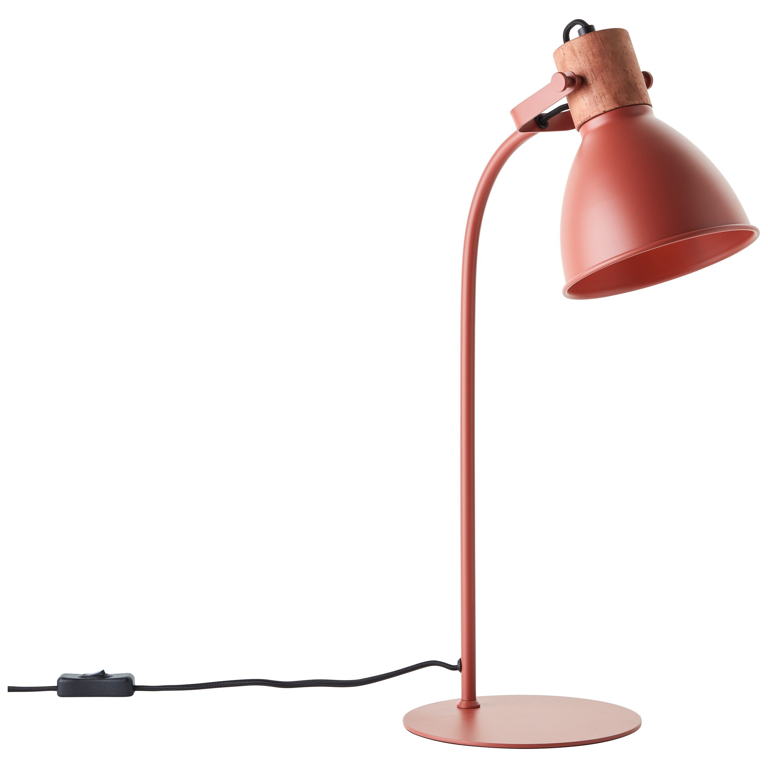 Brilliant Leuchten Tafellamp Erena Hoogte 52 cm, E27, metaal/hout