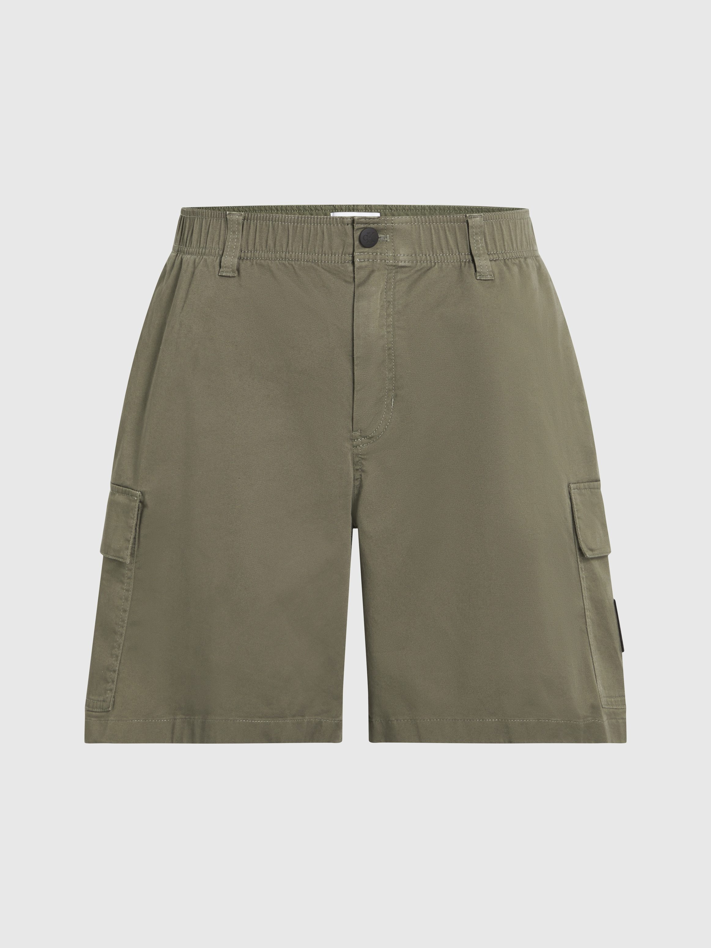 Calvin Klein Cargobroek CARGO SHORT met logopatch