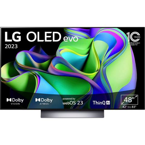 LG OLED-TV OLED48C37LA, 121 cm-48 , 4K Ultra HD, Smart TV