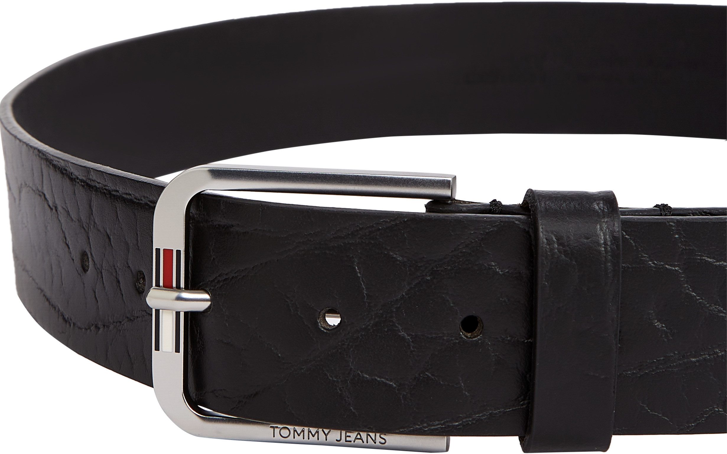 TOMMY JEANS Leren riem TJM AUSTIN 4.0 In grootte verstelbaar