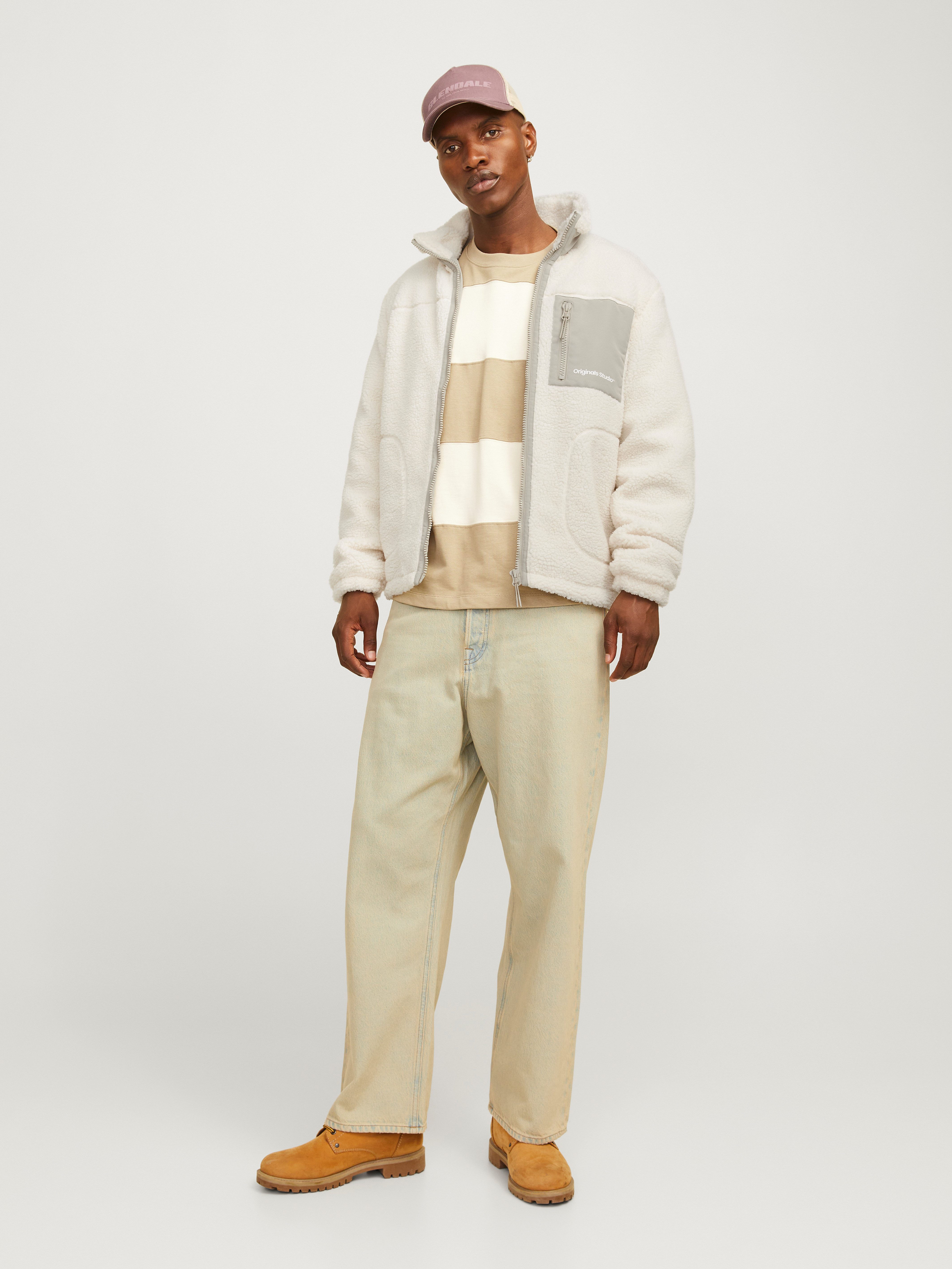 Jack & Jones Kort jack JORVESTERBRO TEDDY JACKET AW24 NOOS