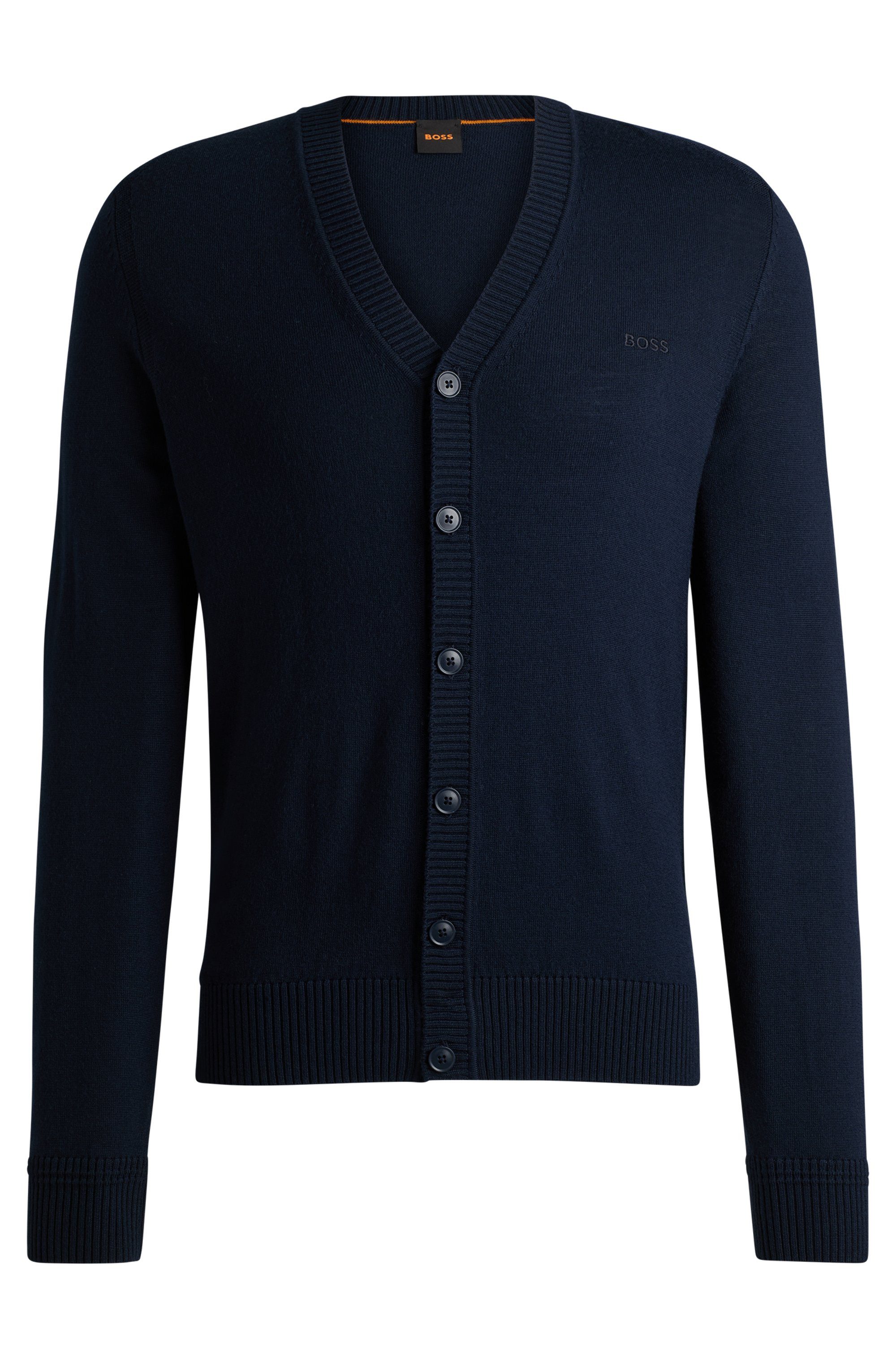 Boss Orange Vest Avac_CD met een diepe v-hals