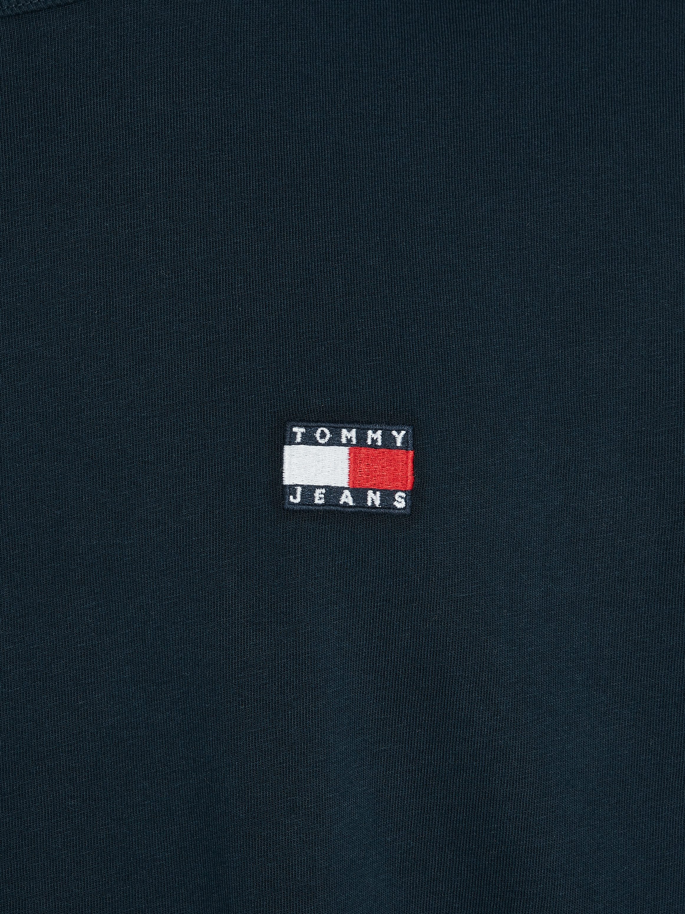 TOMMY JEANS Shirt met lange mouwen TJM REG BADGE LS TEE met borduursel