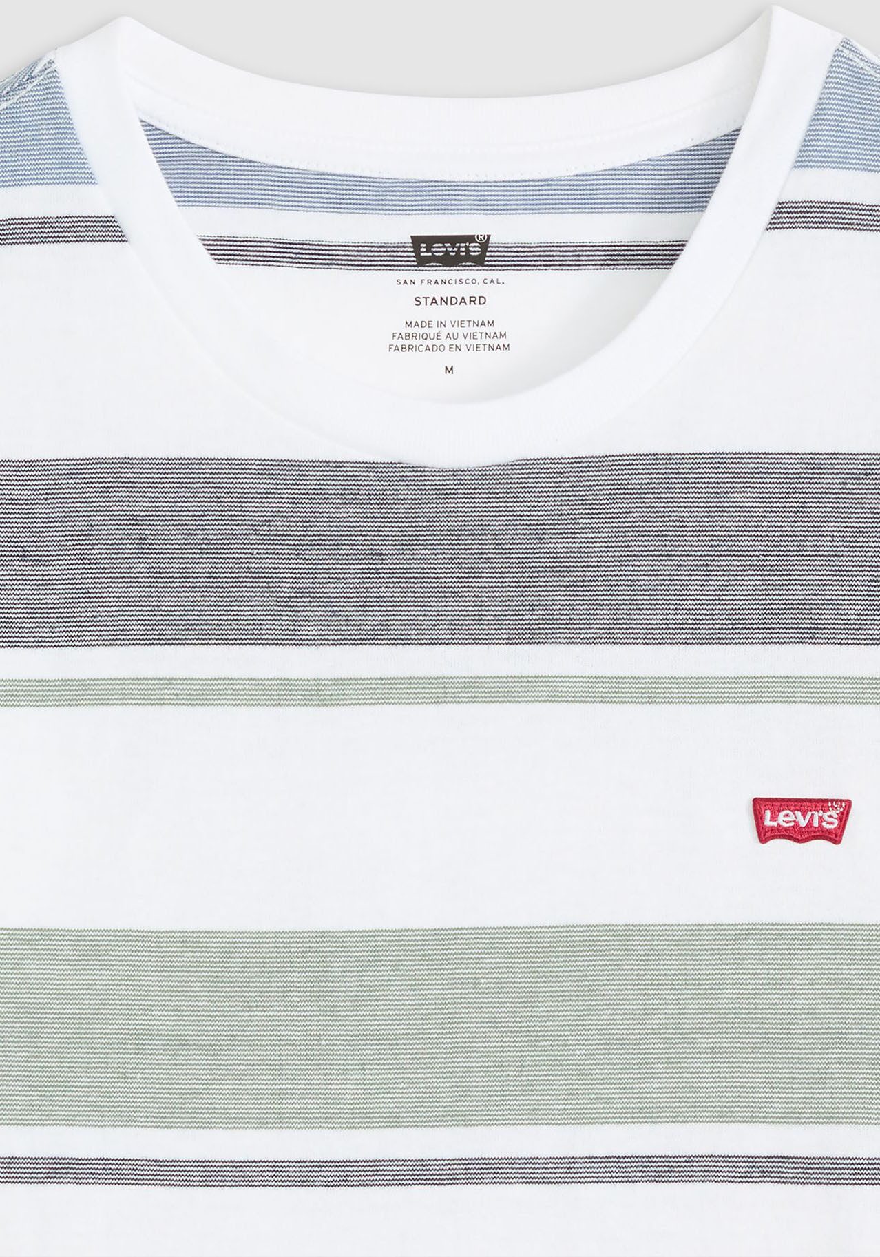 Levi's® T-shirt met gestreept patroon