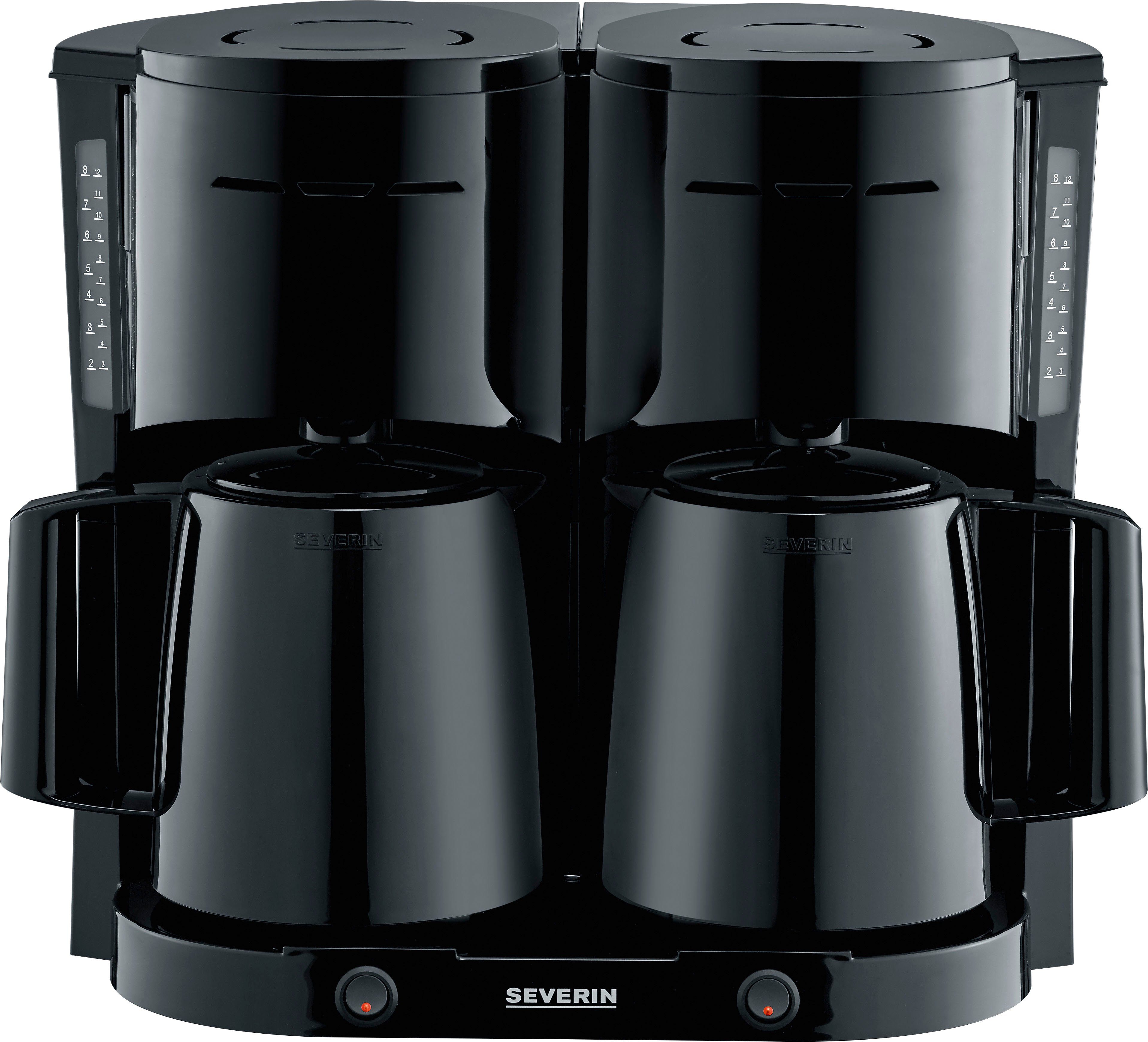 Severin Filterkoffieapparaat KA 9315 Duo, 1 l