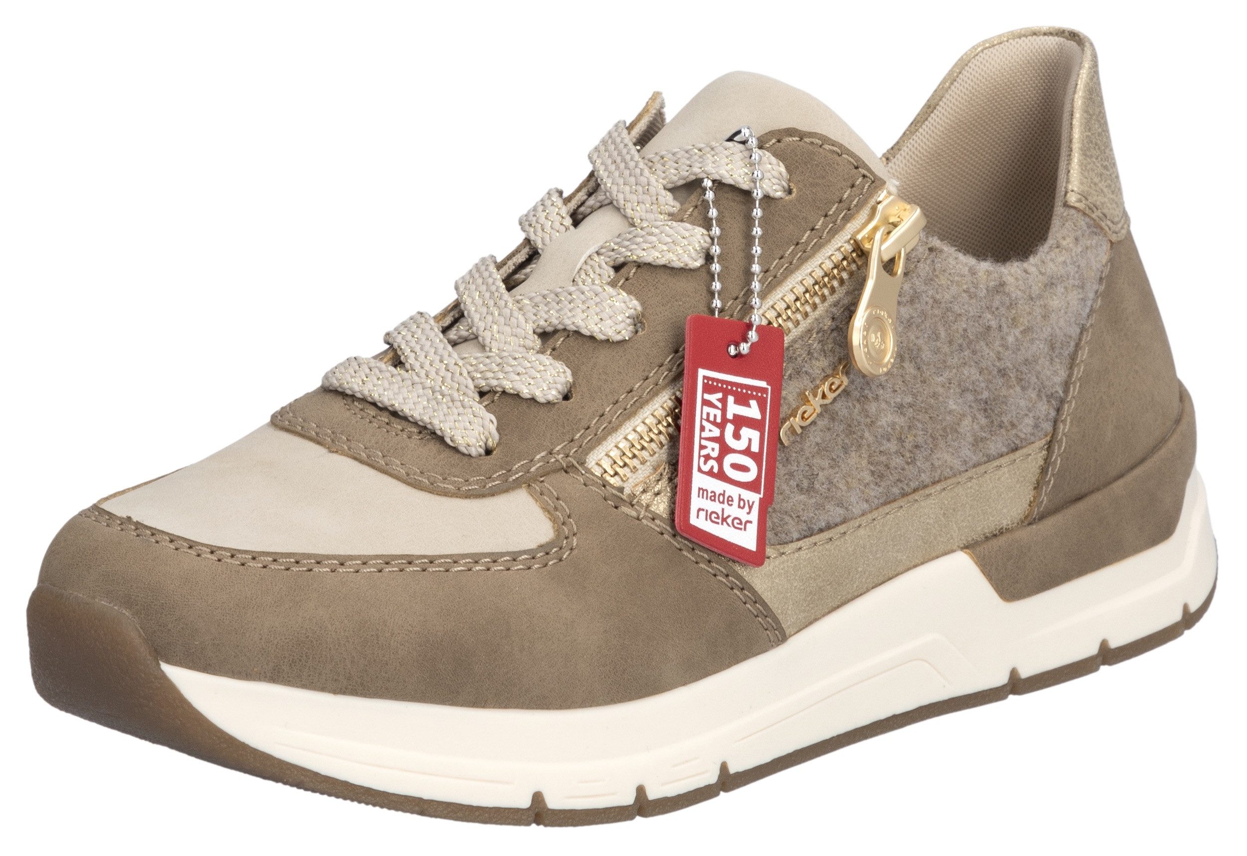 Rieker Sneakers dames schoenen maat 40 EU beige