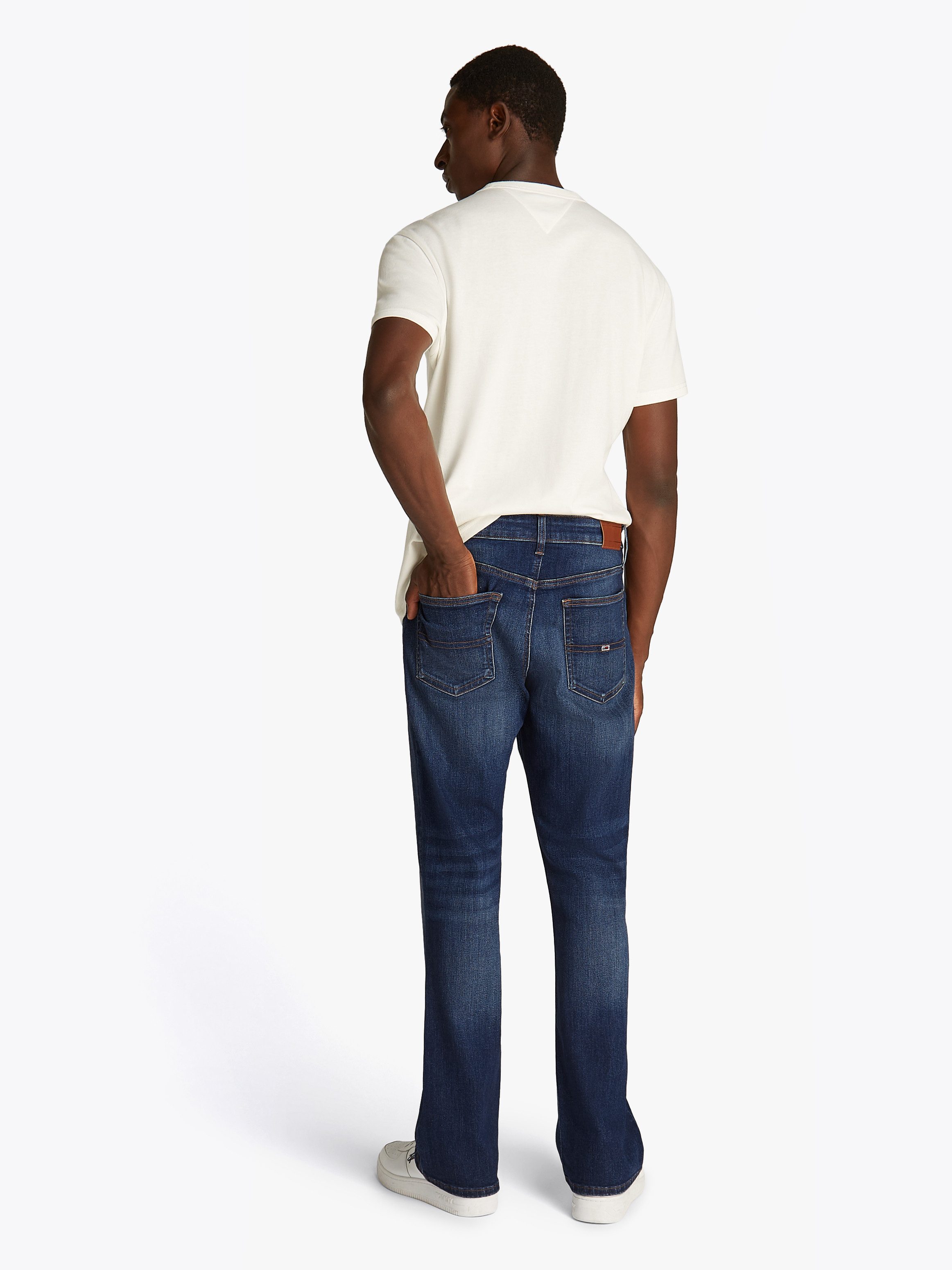 TOMMY JEANS Bootcut jeans Ryan Bootcut in blauwe wassing