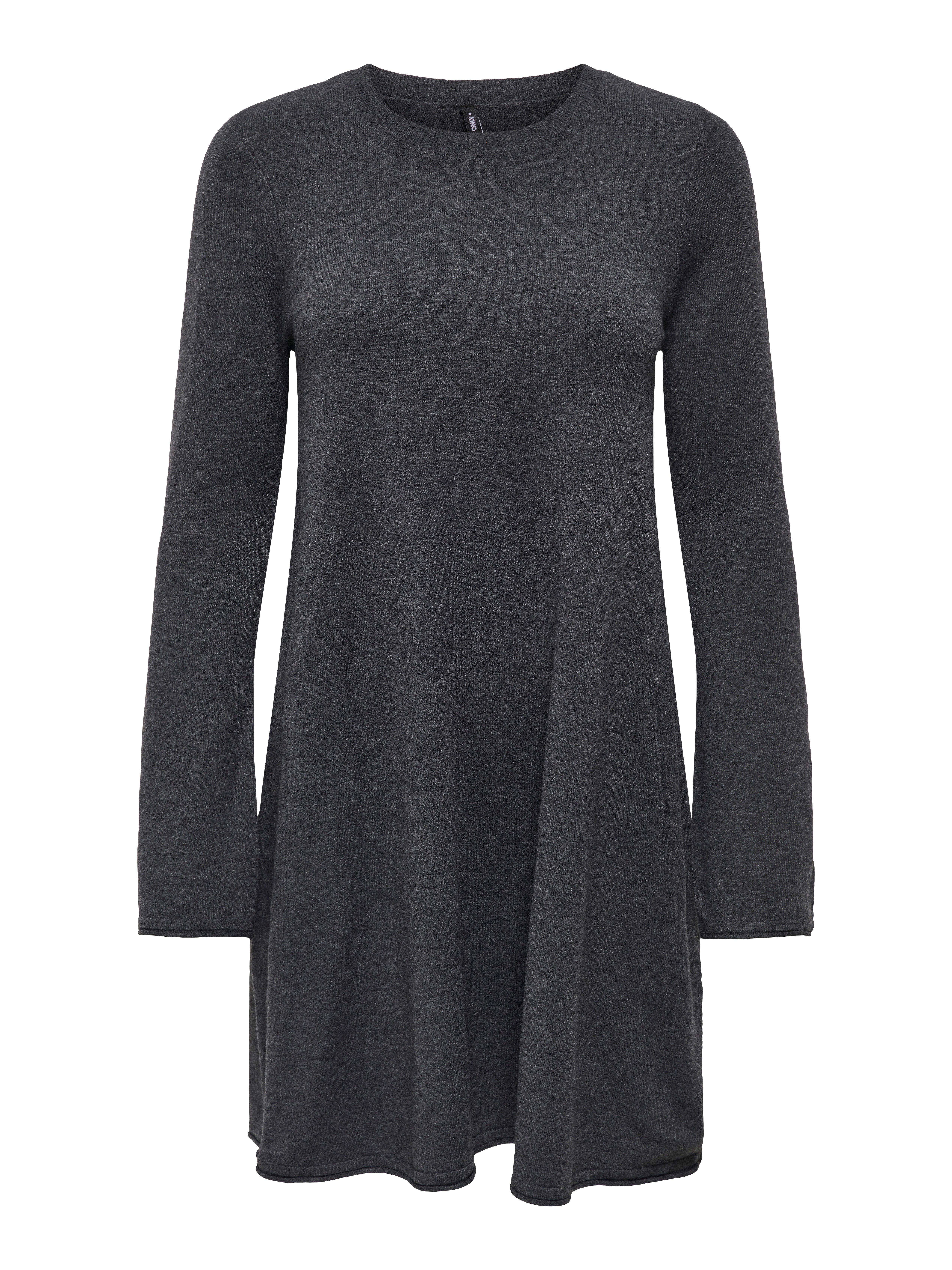 Only Midi-jurk ONLAMALIO LIFE LS ONECK DRESS KNT