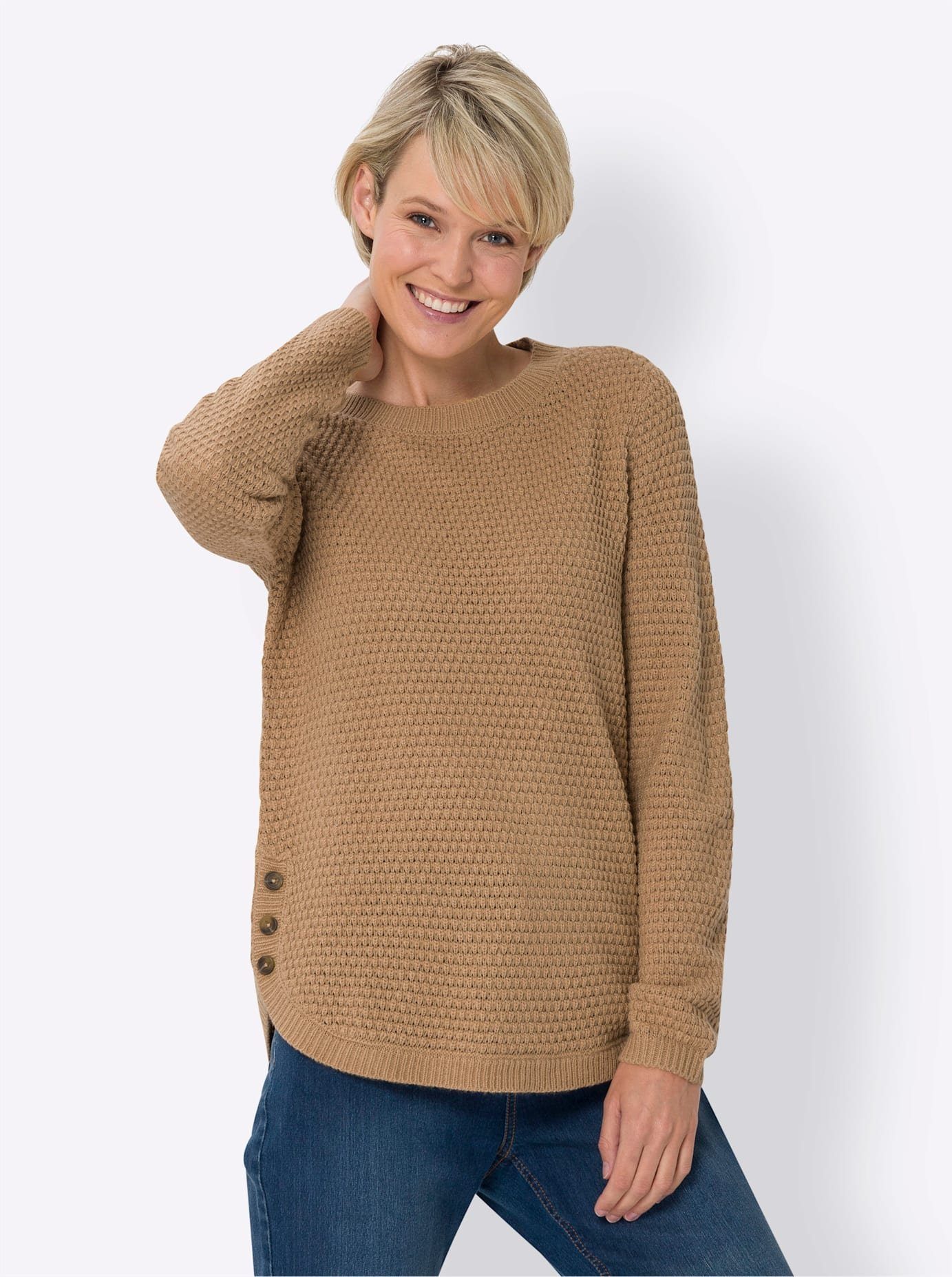 Classic Basics Gebreide Trui met lange mouwen