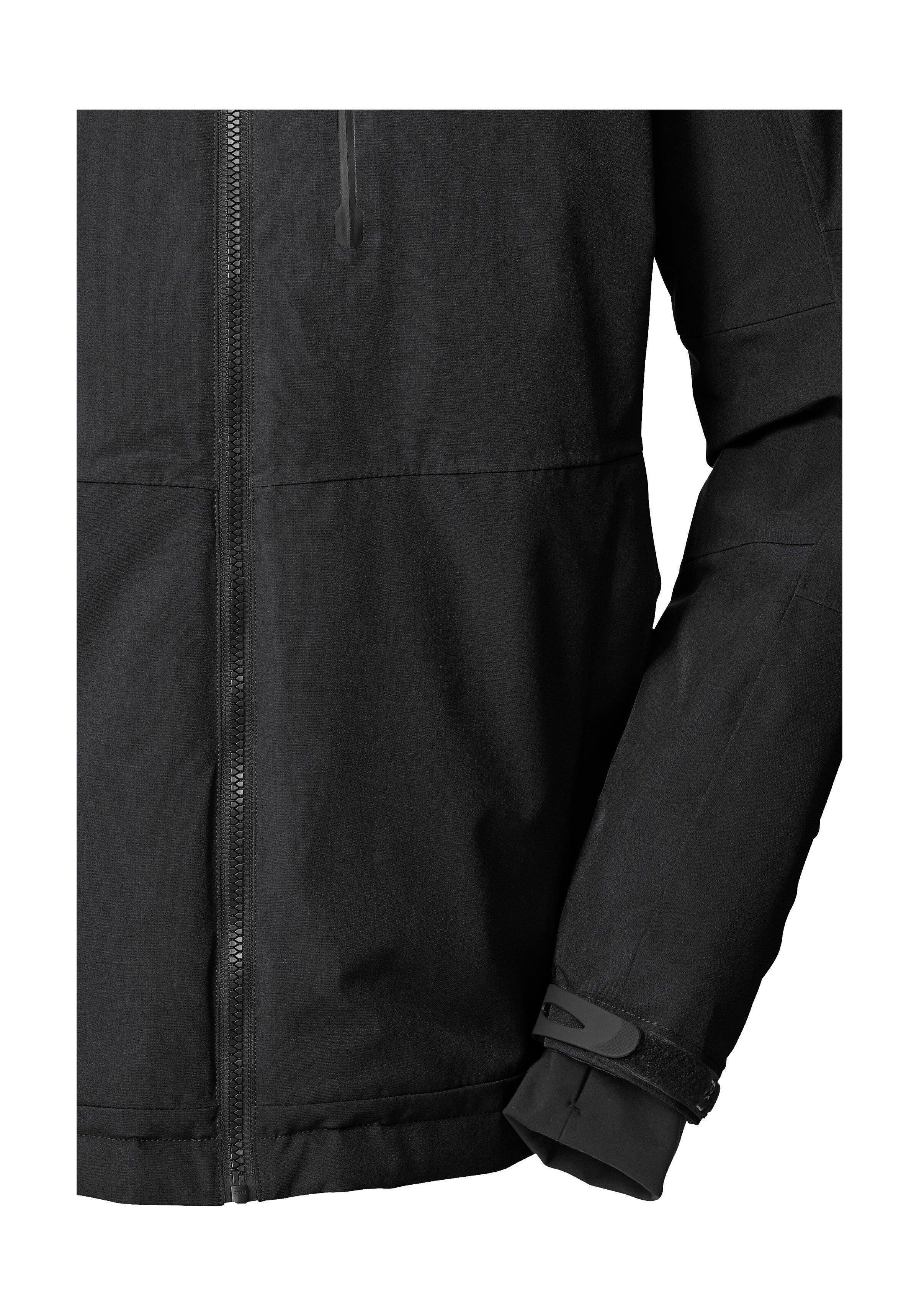 Killtec Functioneel jack KOW 81 MN JCKT Water- en winddichte herenjas met verstelbare capuchon