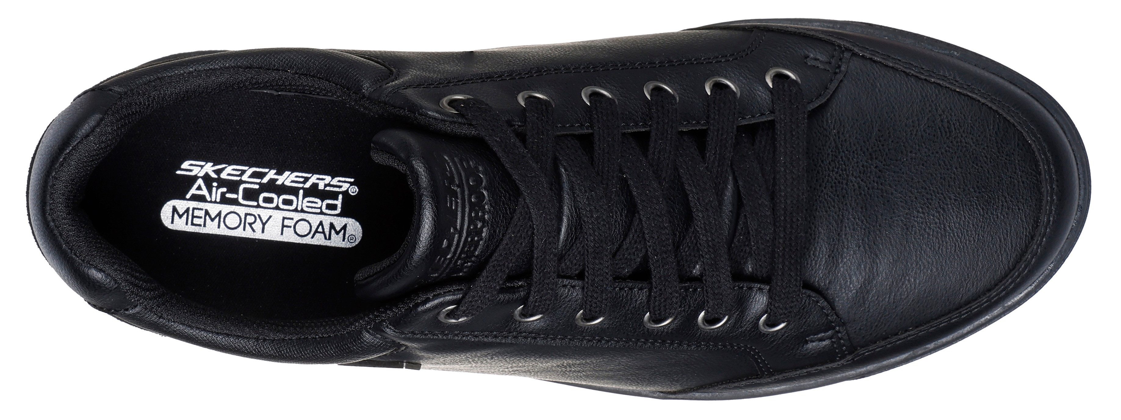 Skechers Sneakers CAVELL-SPARKMAN vrijetijdsschoen, lage schoen, veterschoen van waterafstotend materiaal