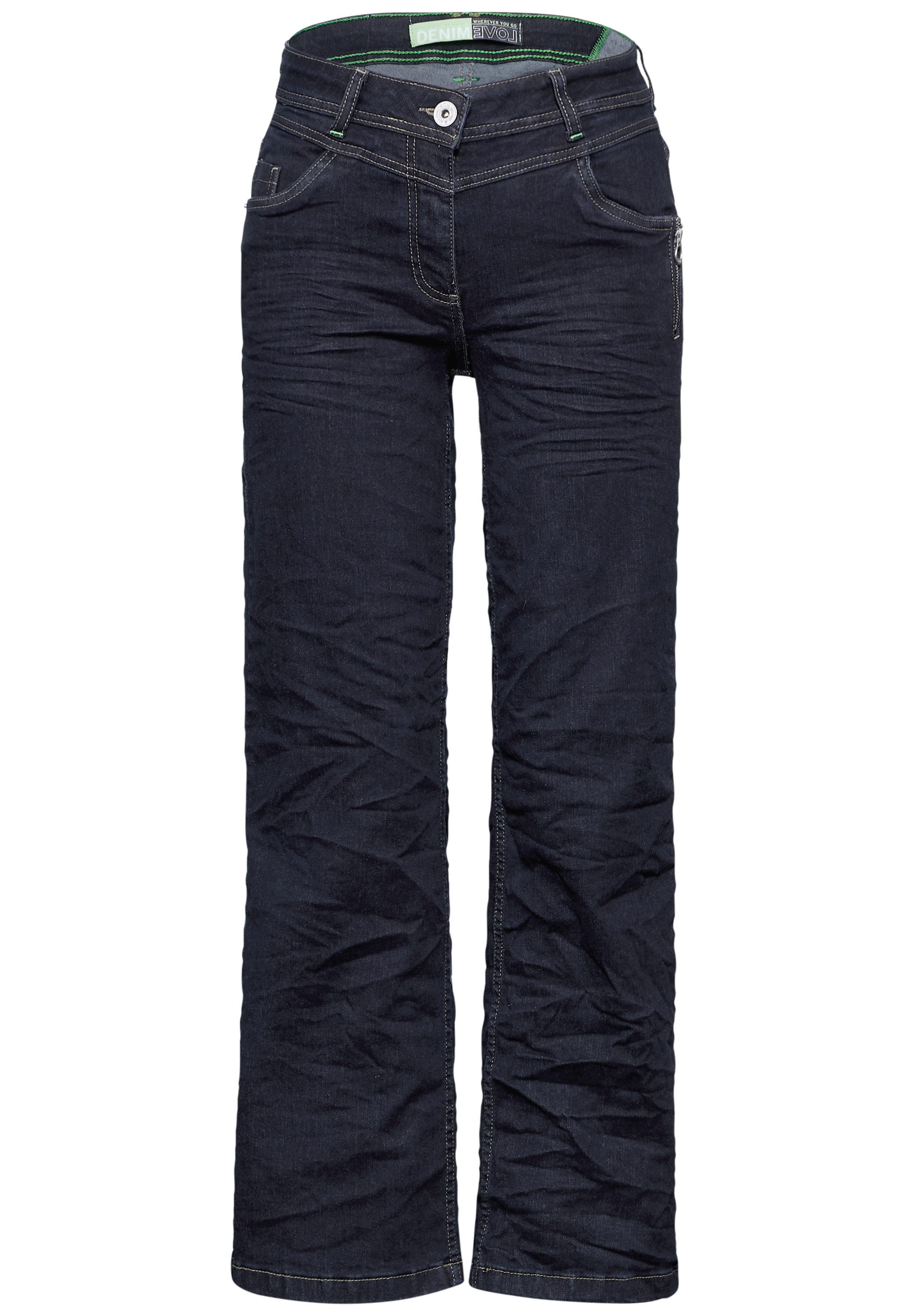 Cecil Loose fit jeans Style Neele in five-pocketsstijl