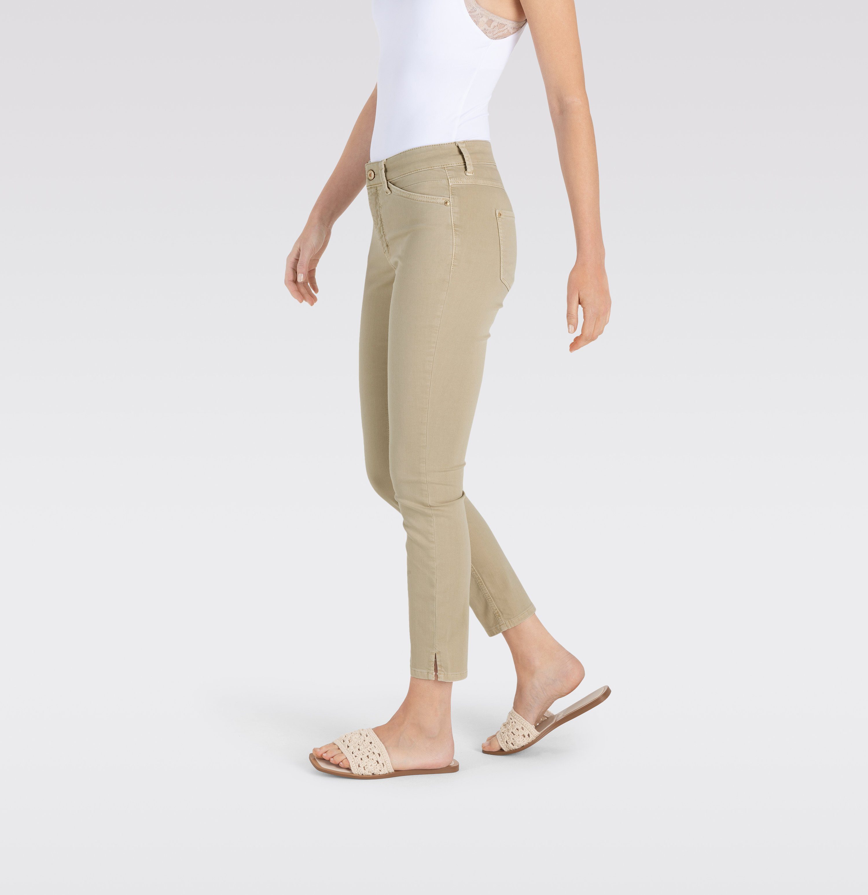 MAC 7/8 jeans Dream Summer verkort met splitje bij de zoom