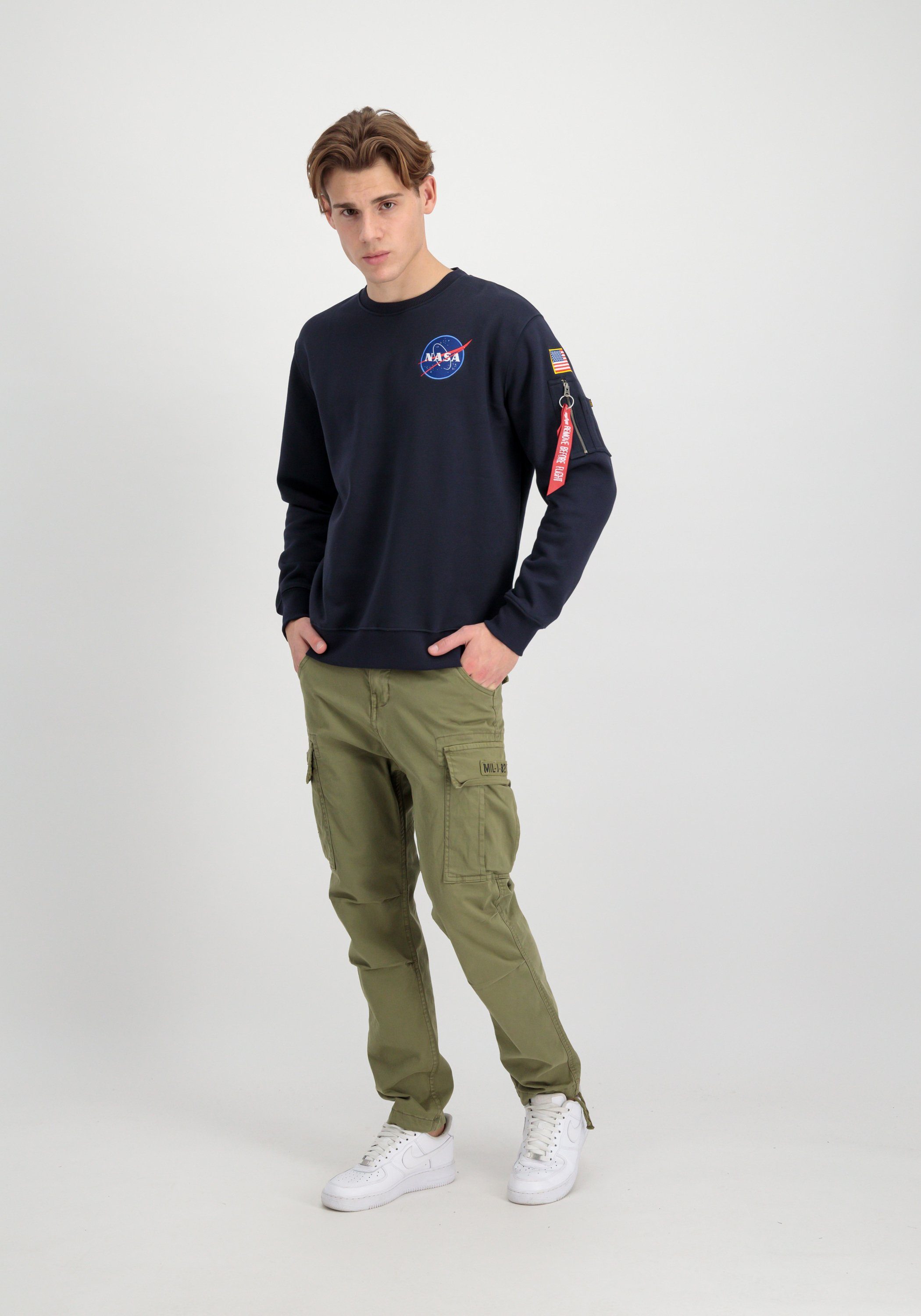 Alpha Industries Sweater Alpha Industries Men - Sweatshirts Space Shuttle Sweater