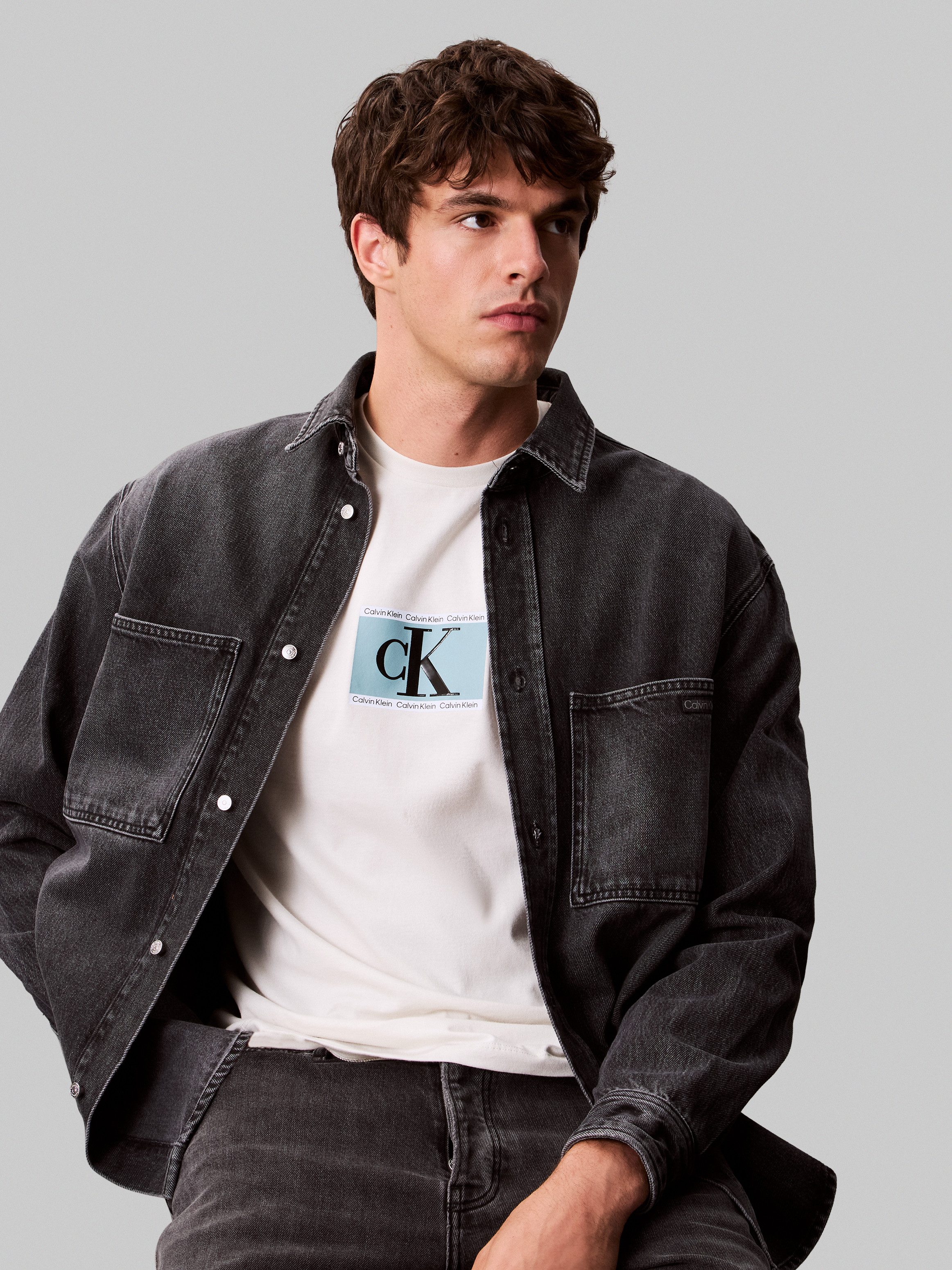 Calvin Klein T-shirt SS 30s E SPRTSWR 3 G