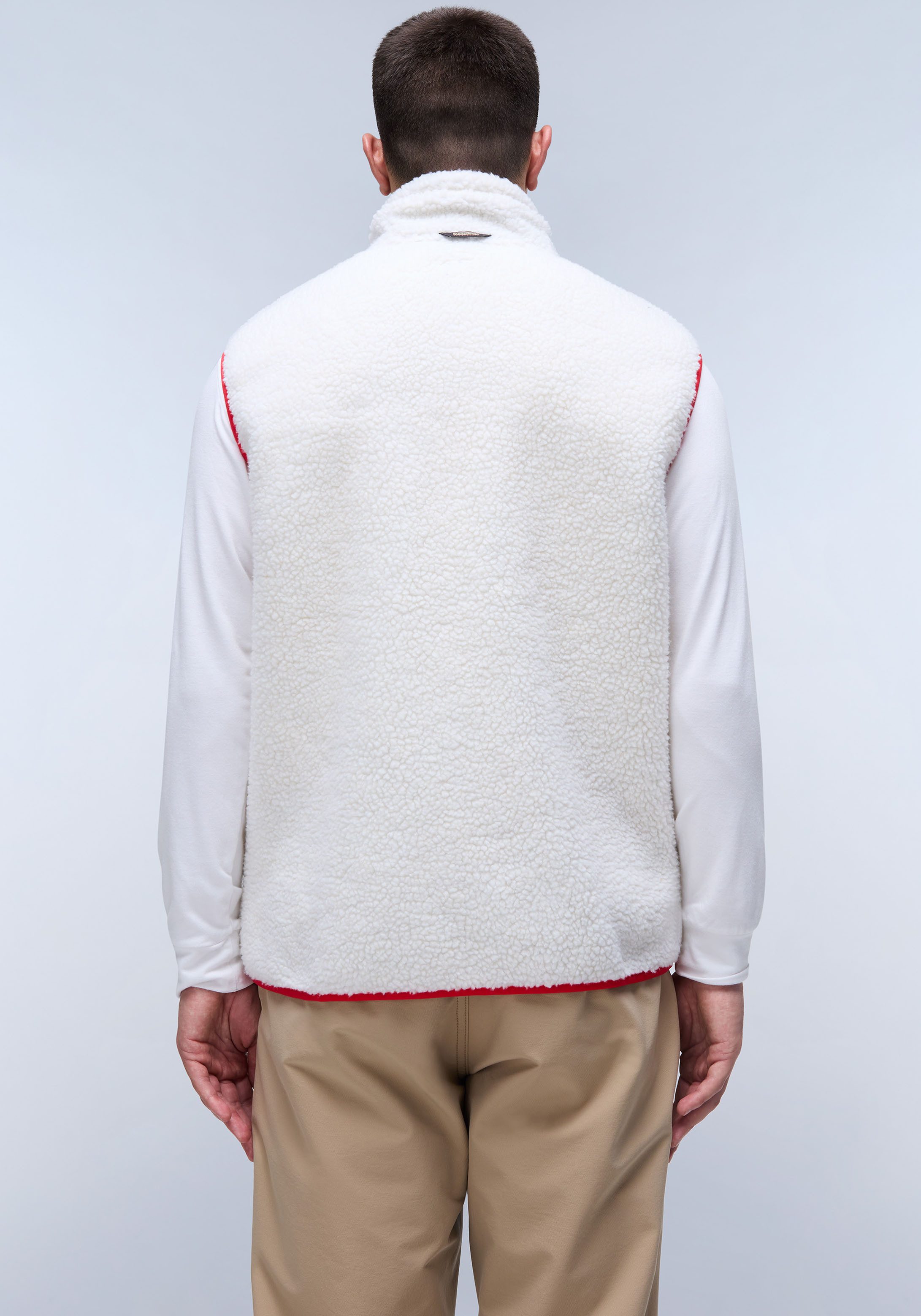 Napapijri Mouwloos pluchen vest YUPIK