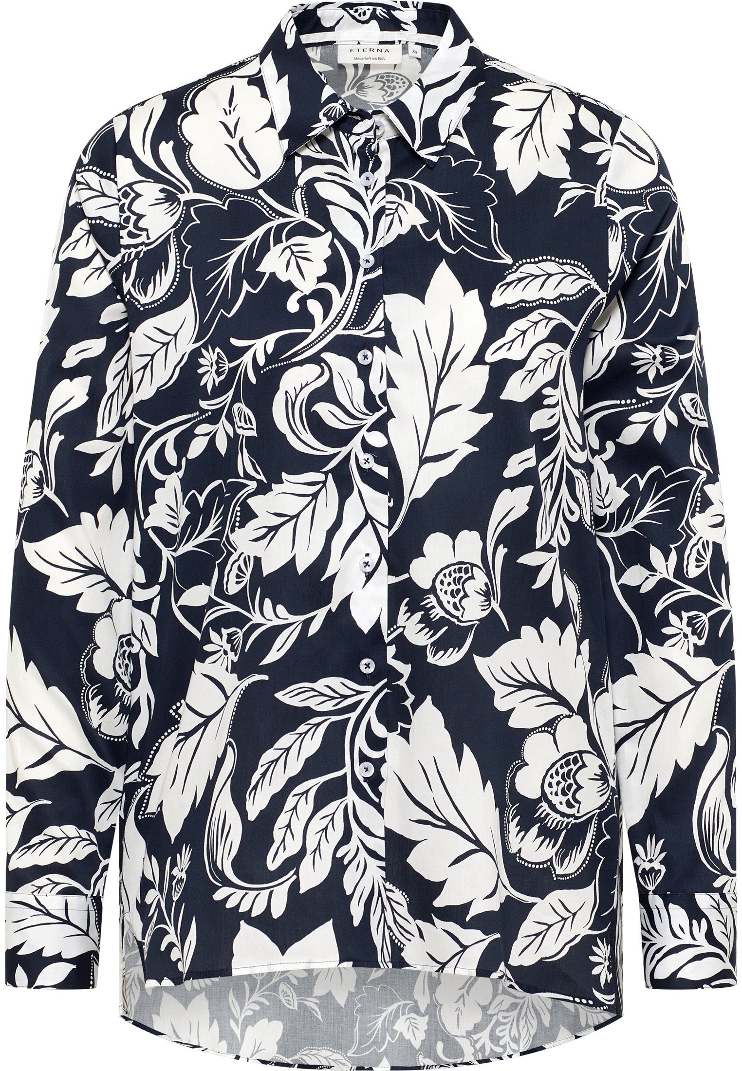 Eterna Overhemdblouse Loose fit EASY IRON (gemakkelijk te strijken)