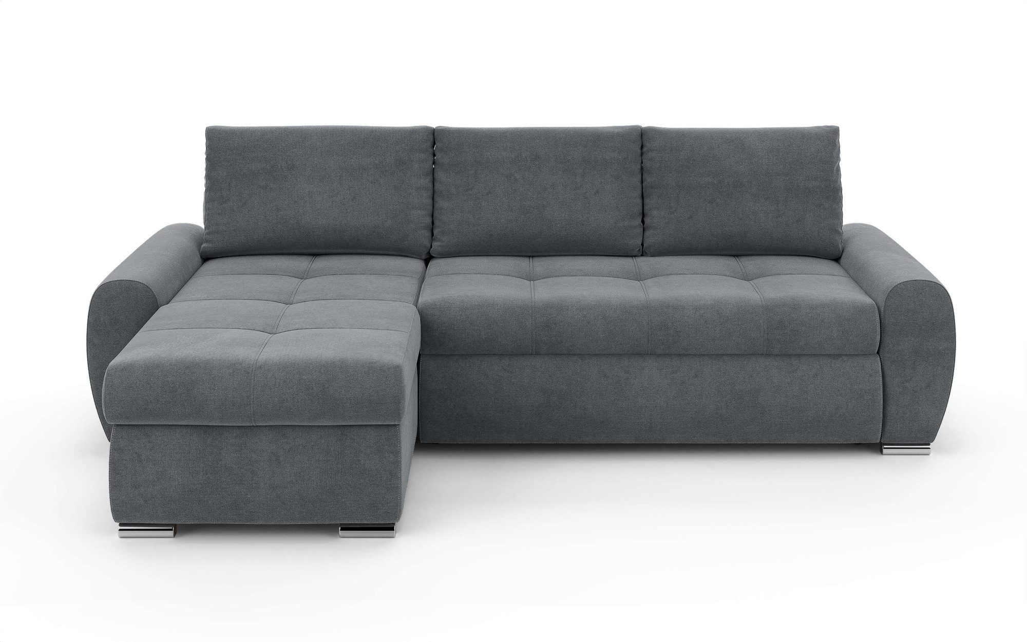 INOSIGN Hoekbank HAVERHILL slaapbank met bedlade, afmetingen B/H/D: 237/89/166 cm