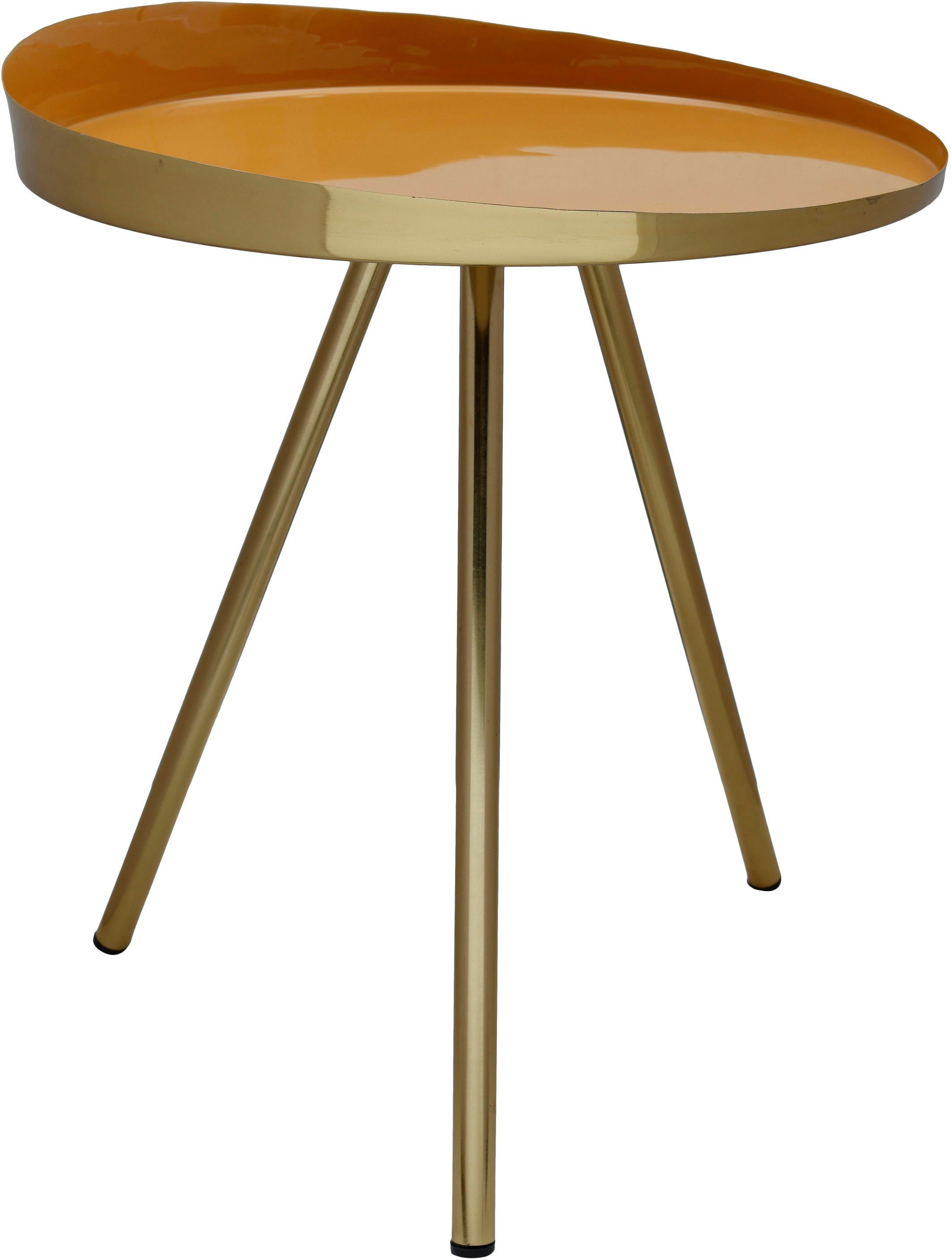 Kayoom Bijzettafel Morrison, ronde bijzettafel, elegante uitstraling (1 stuk)