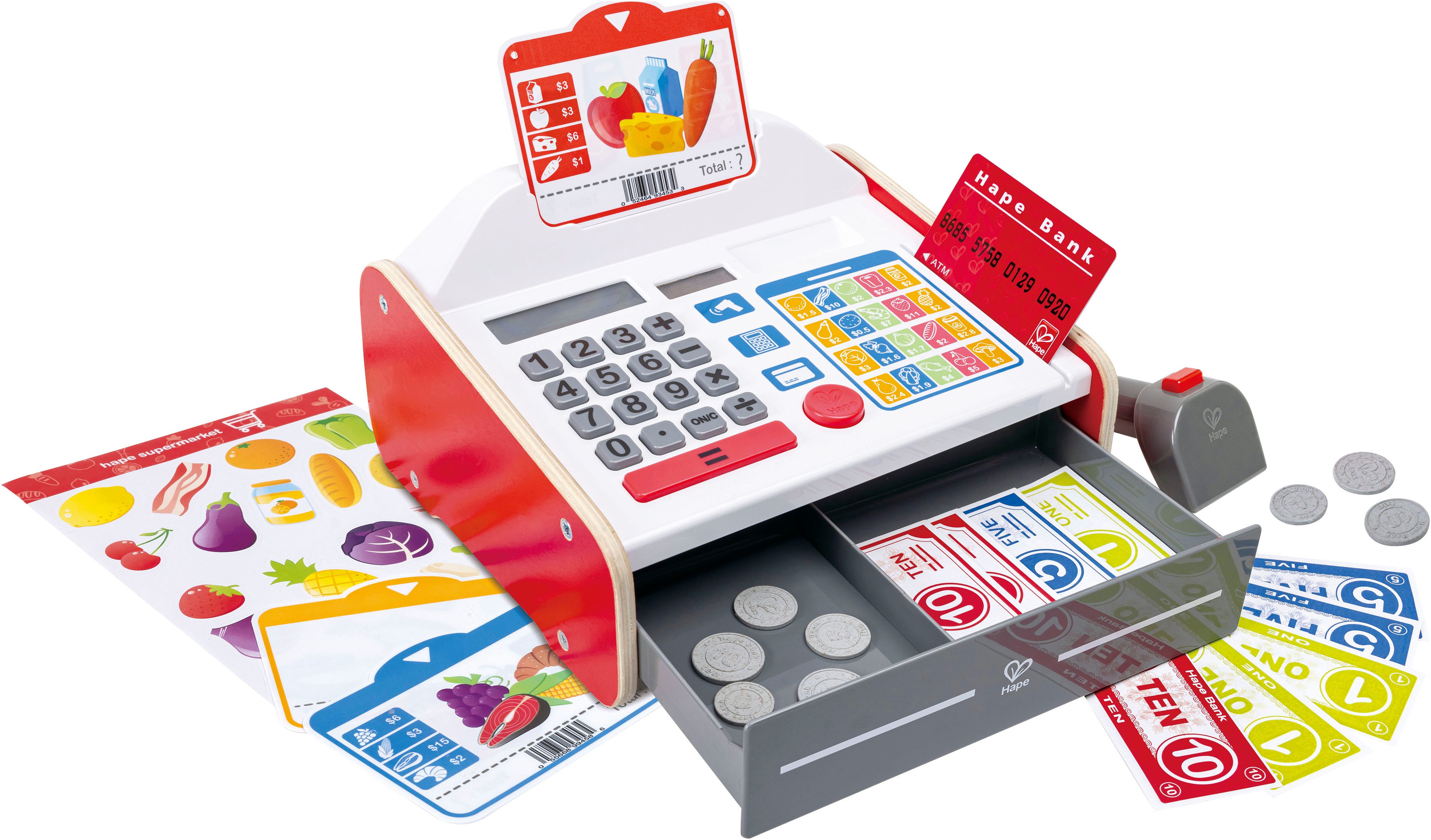 Hape Speelkassa met geluidseffect