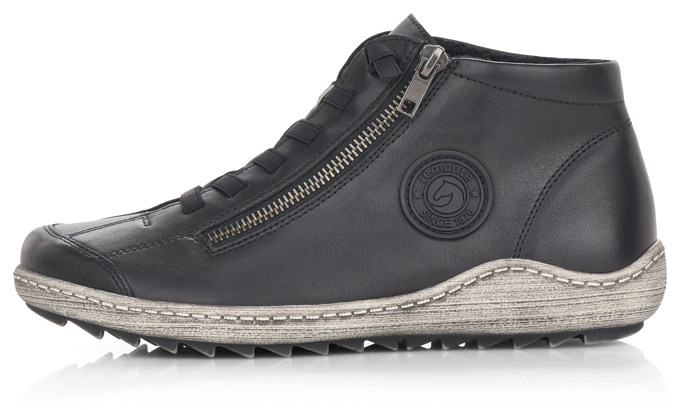 Remonte Sneakers met rits aan de buitenkant