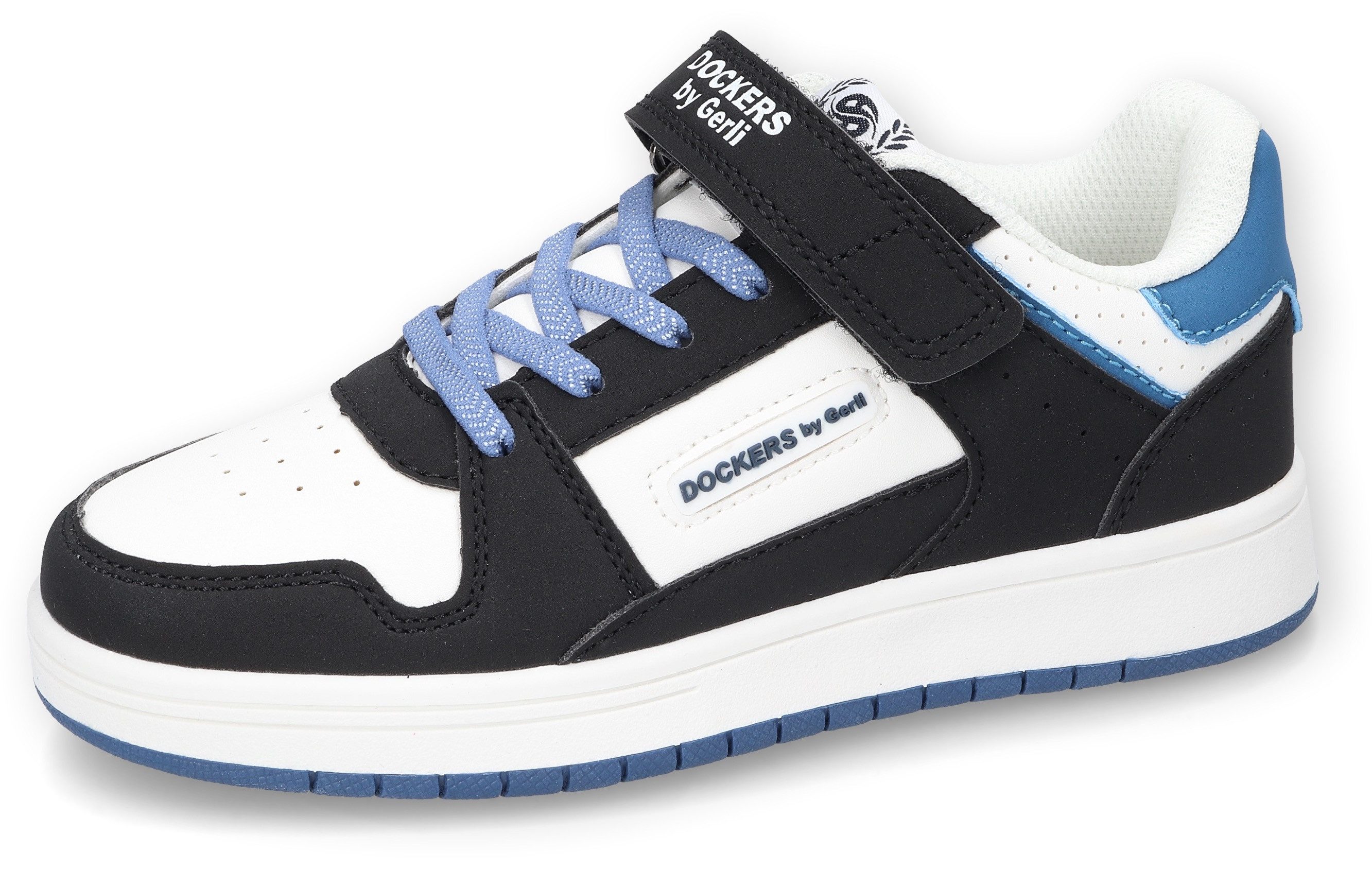 Dockers by Gerli Sneakers , slip-on sneaker, klittenbandschoen, vrijetijdsschoen met elastische band en klittenband